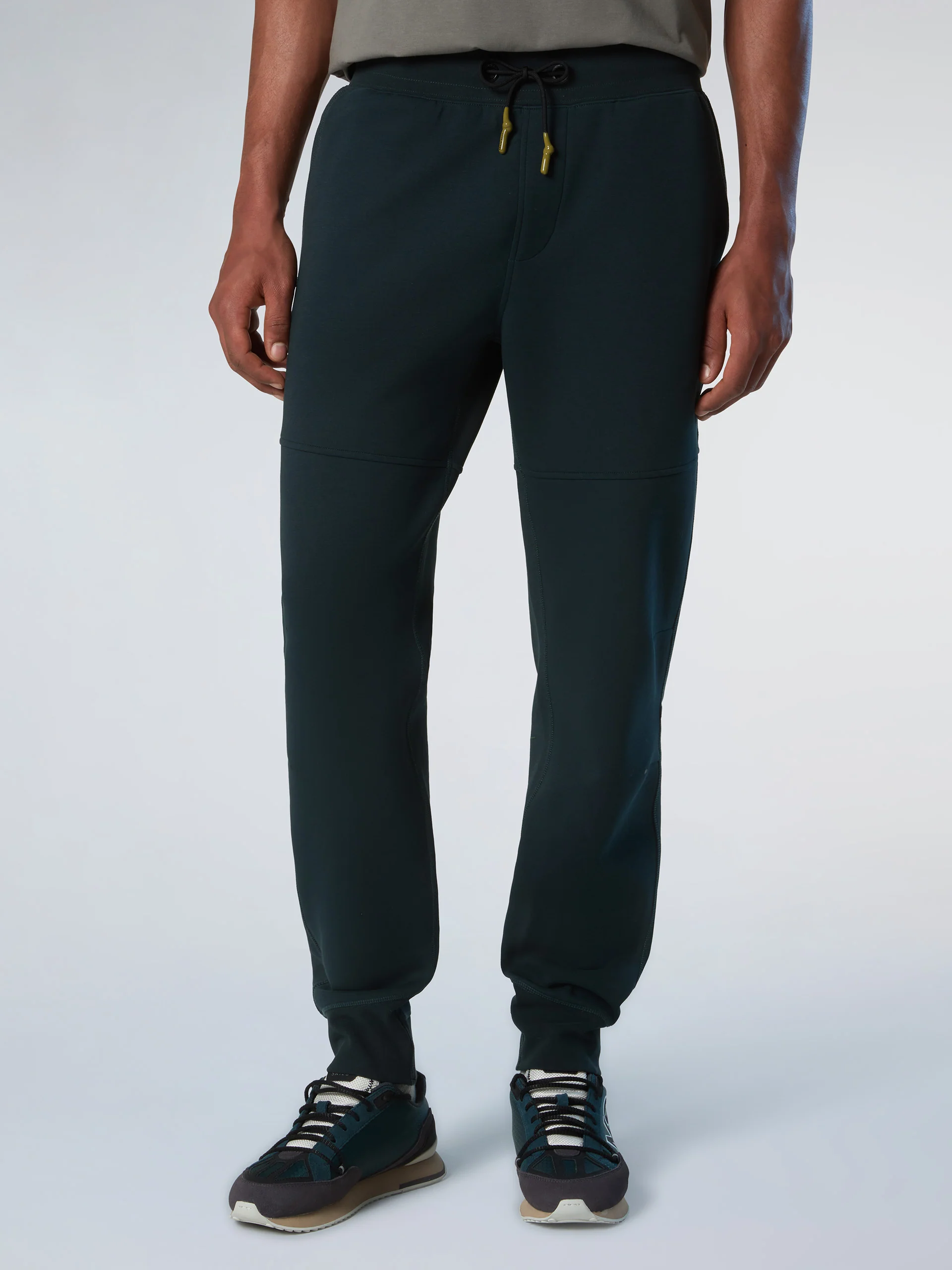 Scuba sweatpants with zipper pocket