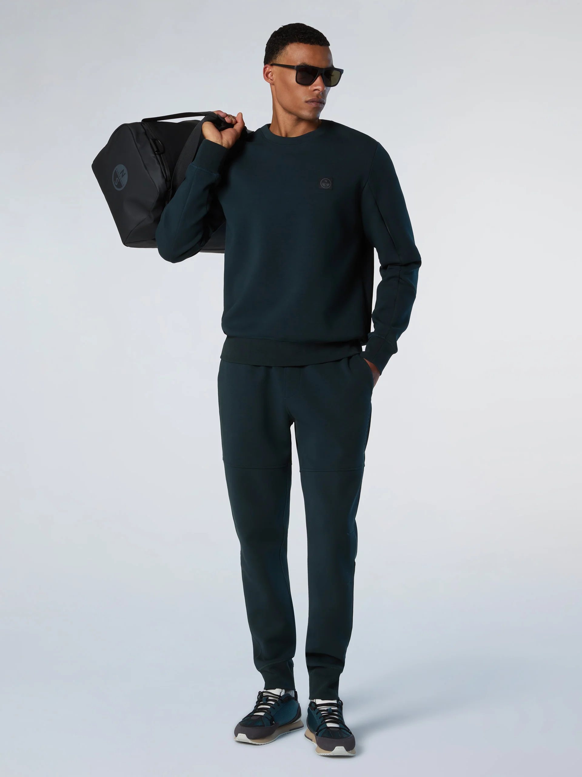 Scuba sweatpants with zipper pocket - Image 2