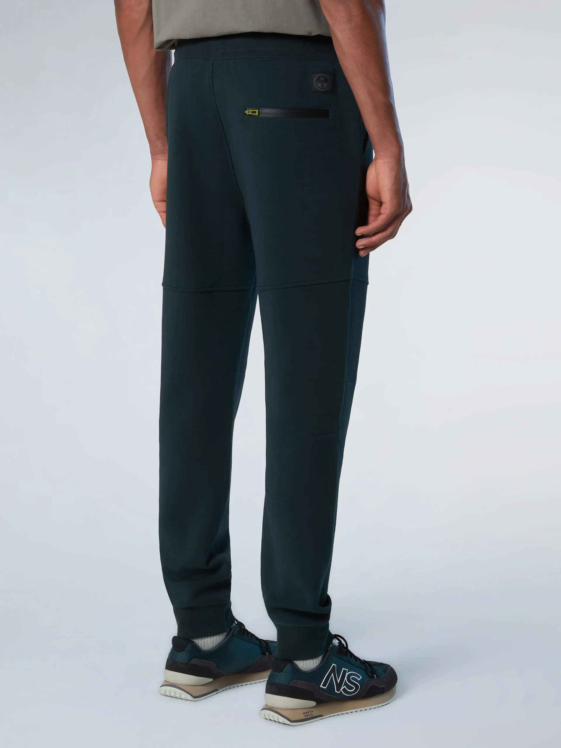 Scuba sweatpants with zipper pocket - Image 4