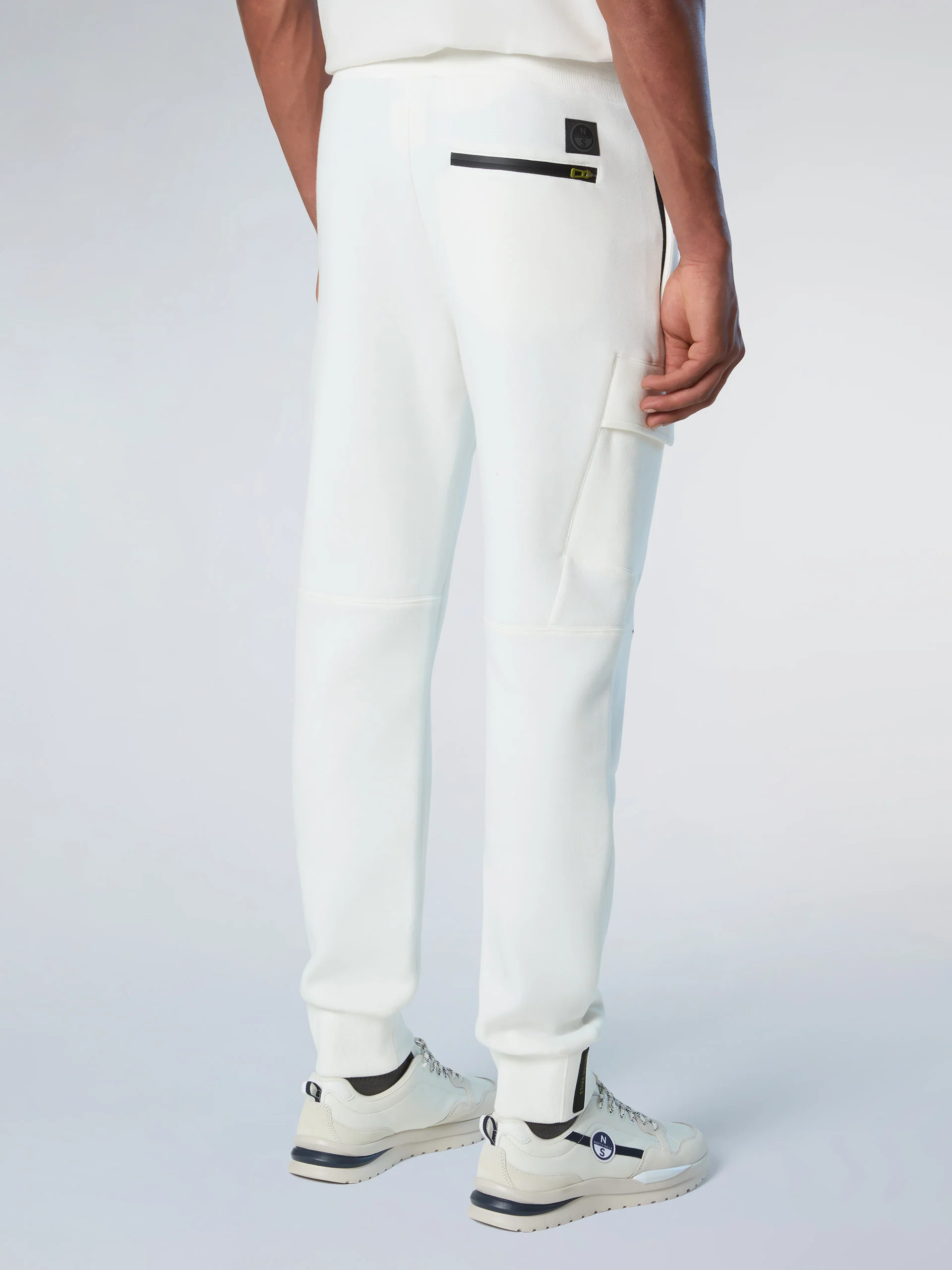 Piqué scuba cargo sweatpants - Image 4