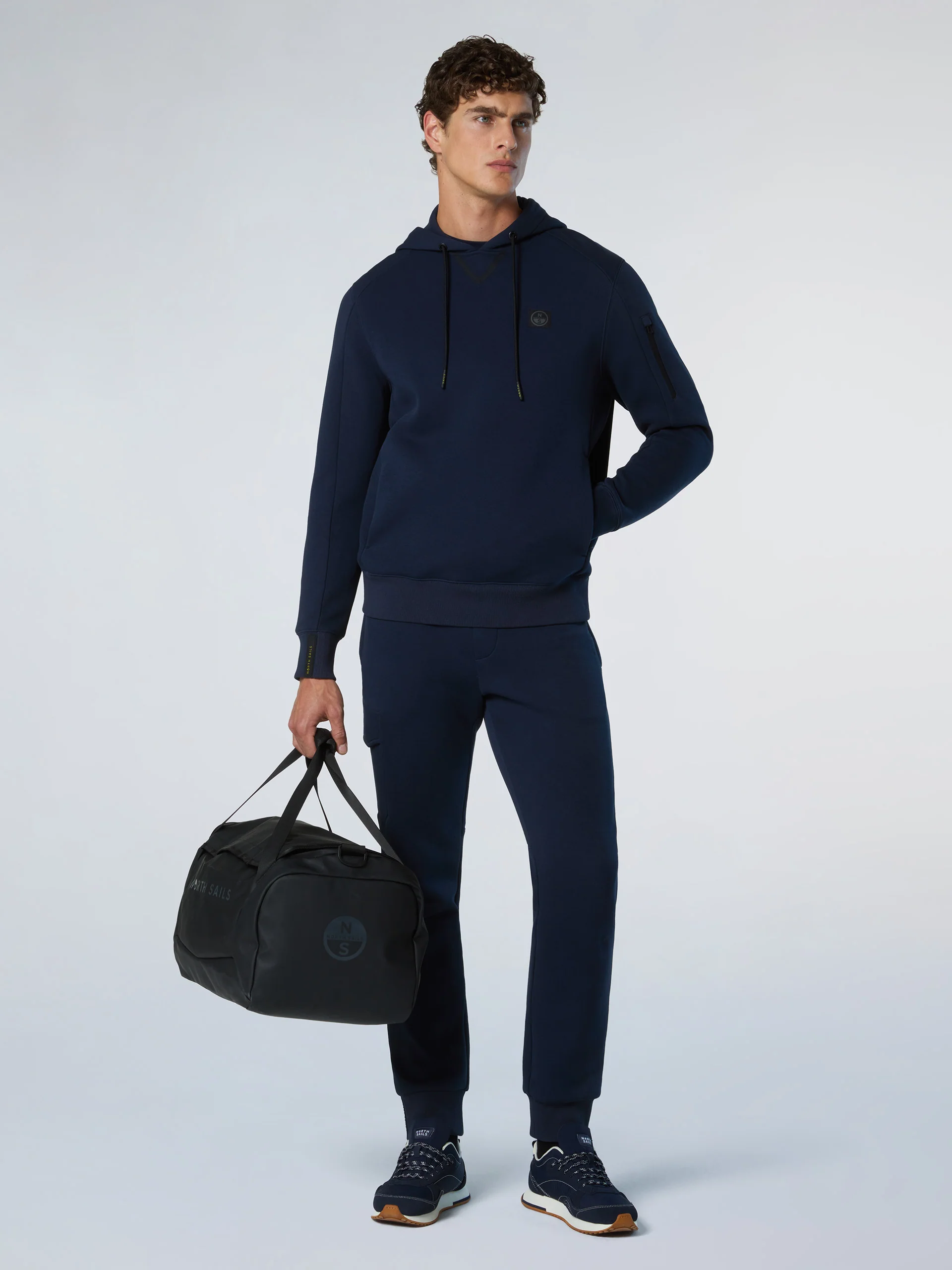 Piqué scuba cargo sweatpants - Image 9