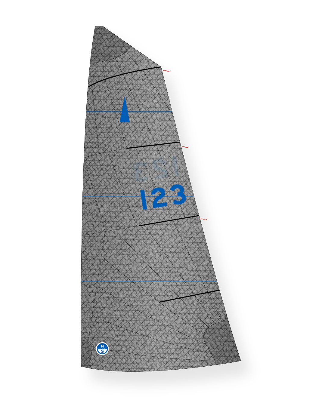 MERLIN ROCKET M-9 MAINSAIL