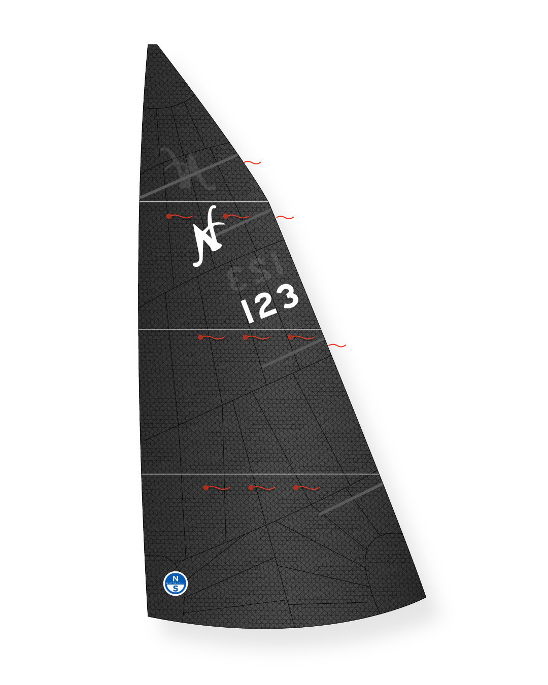 NOELEX 22 PANELLED MAINSAIL