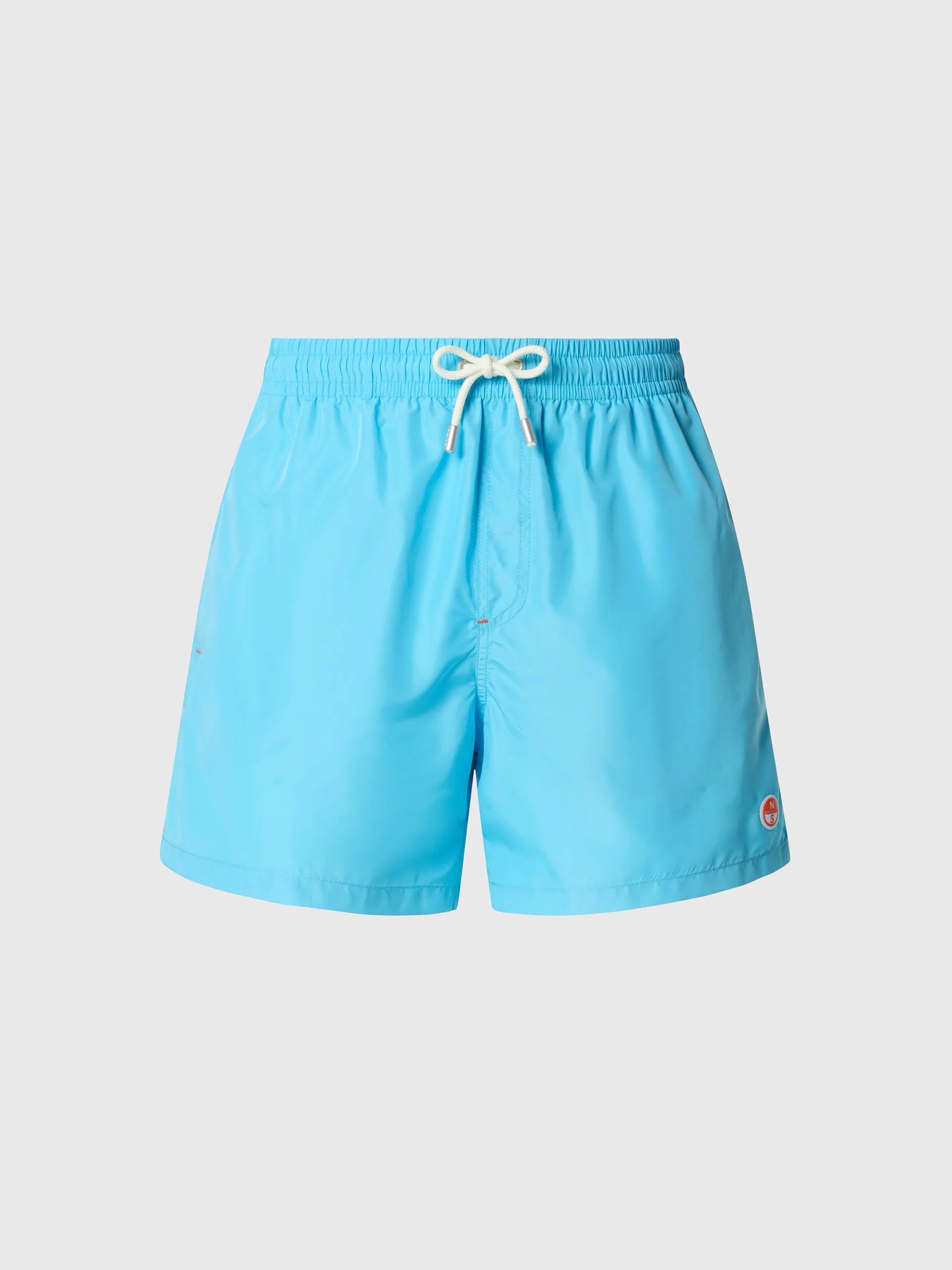 Packable peachskin swim shorts - Image 17