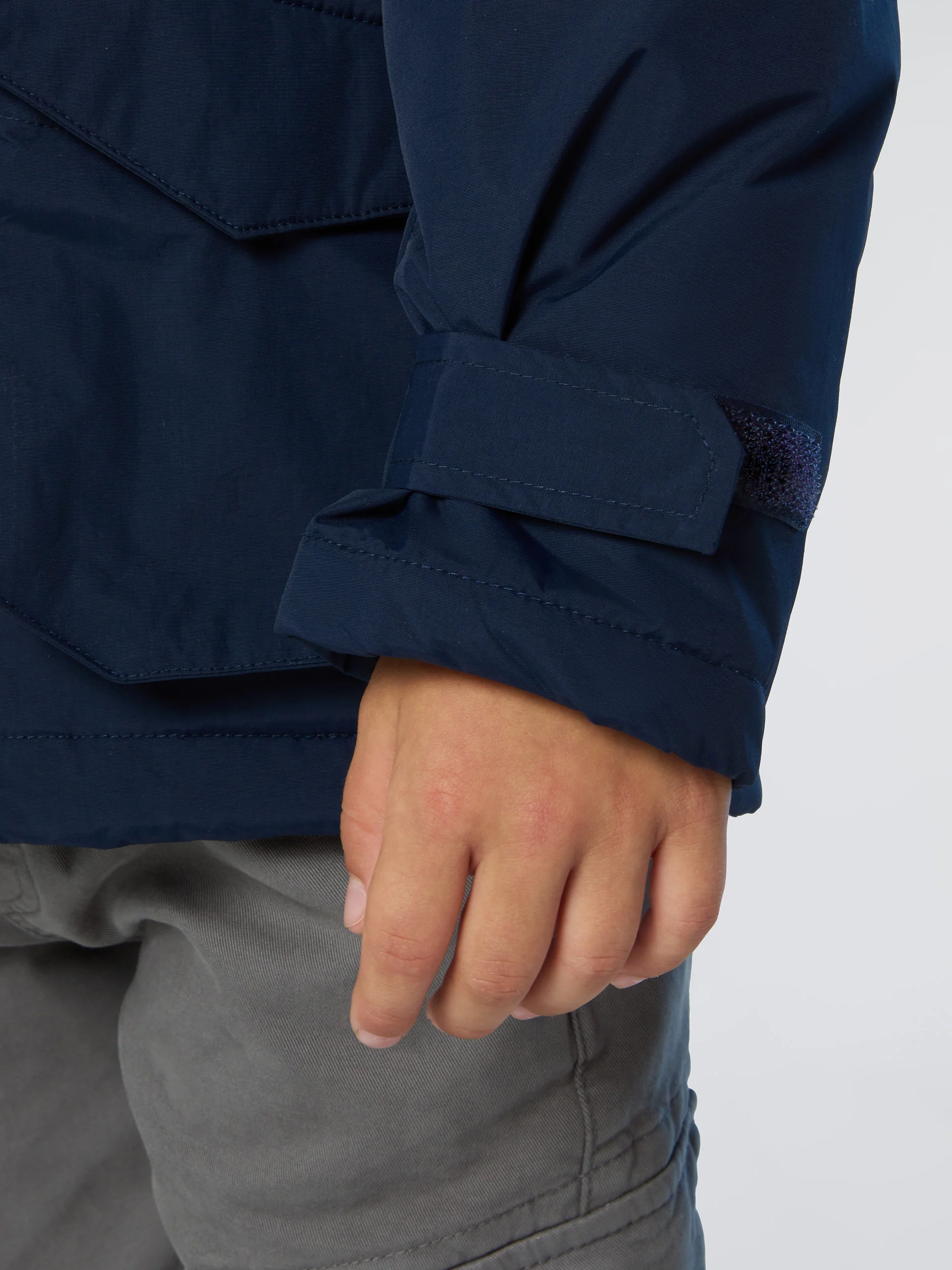 Parka with detachable hood - Image 2