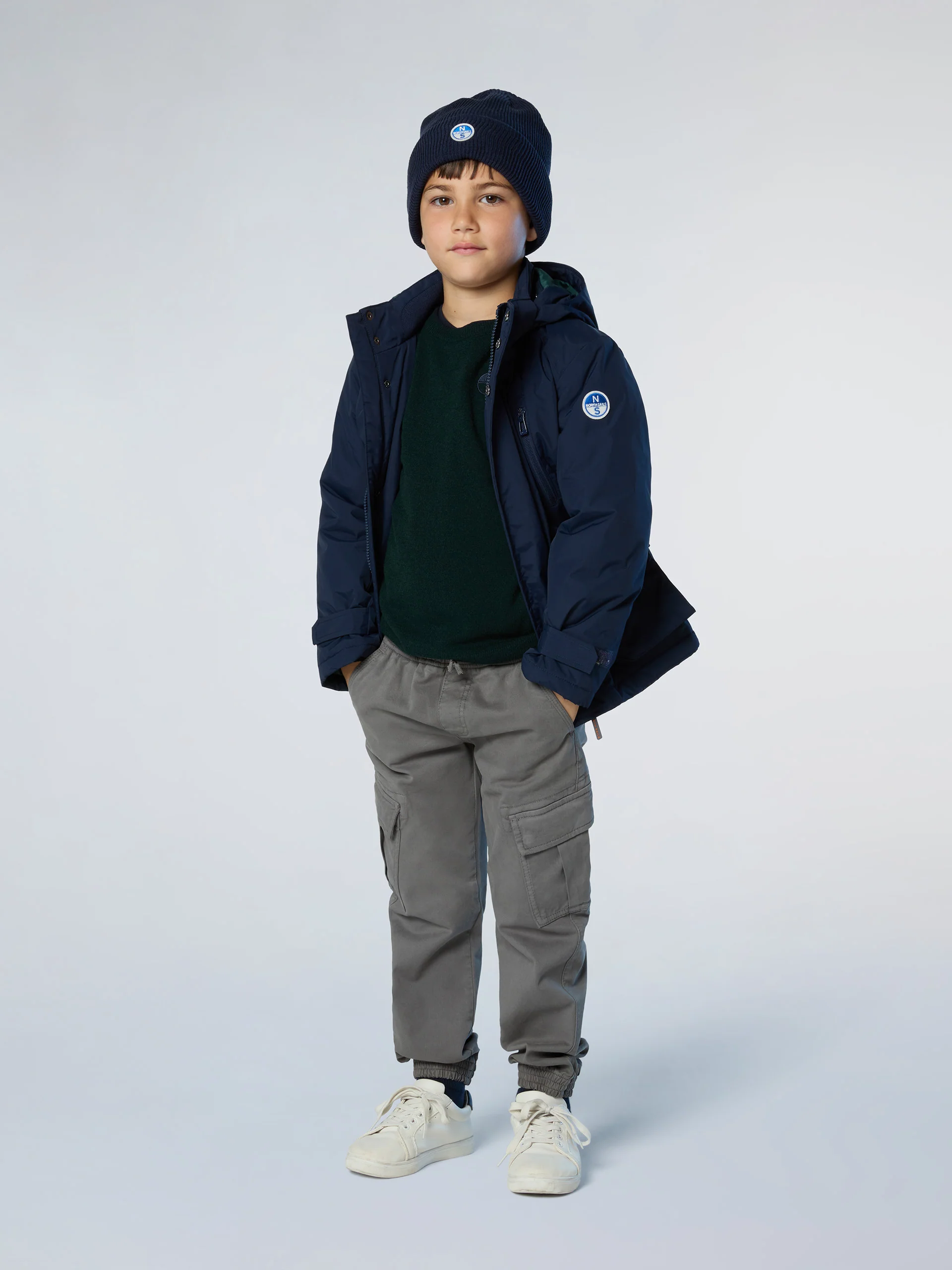 Parka with detachable hood - Image 8