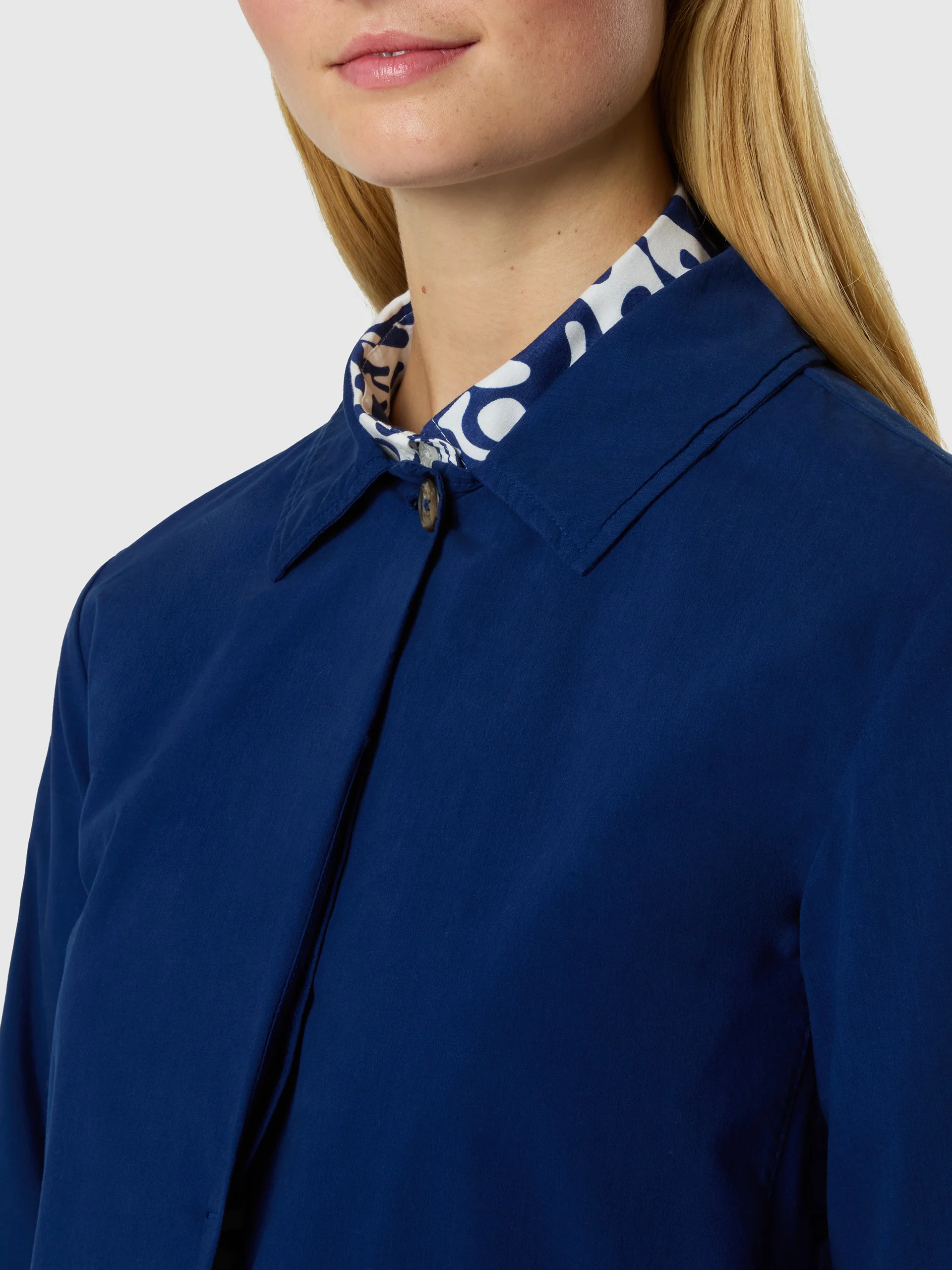 Peachskin trench jacket - Image 13
