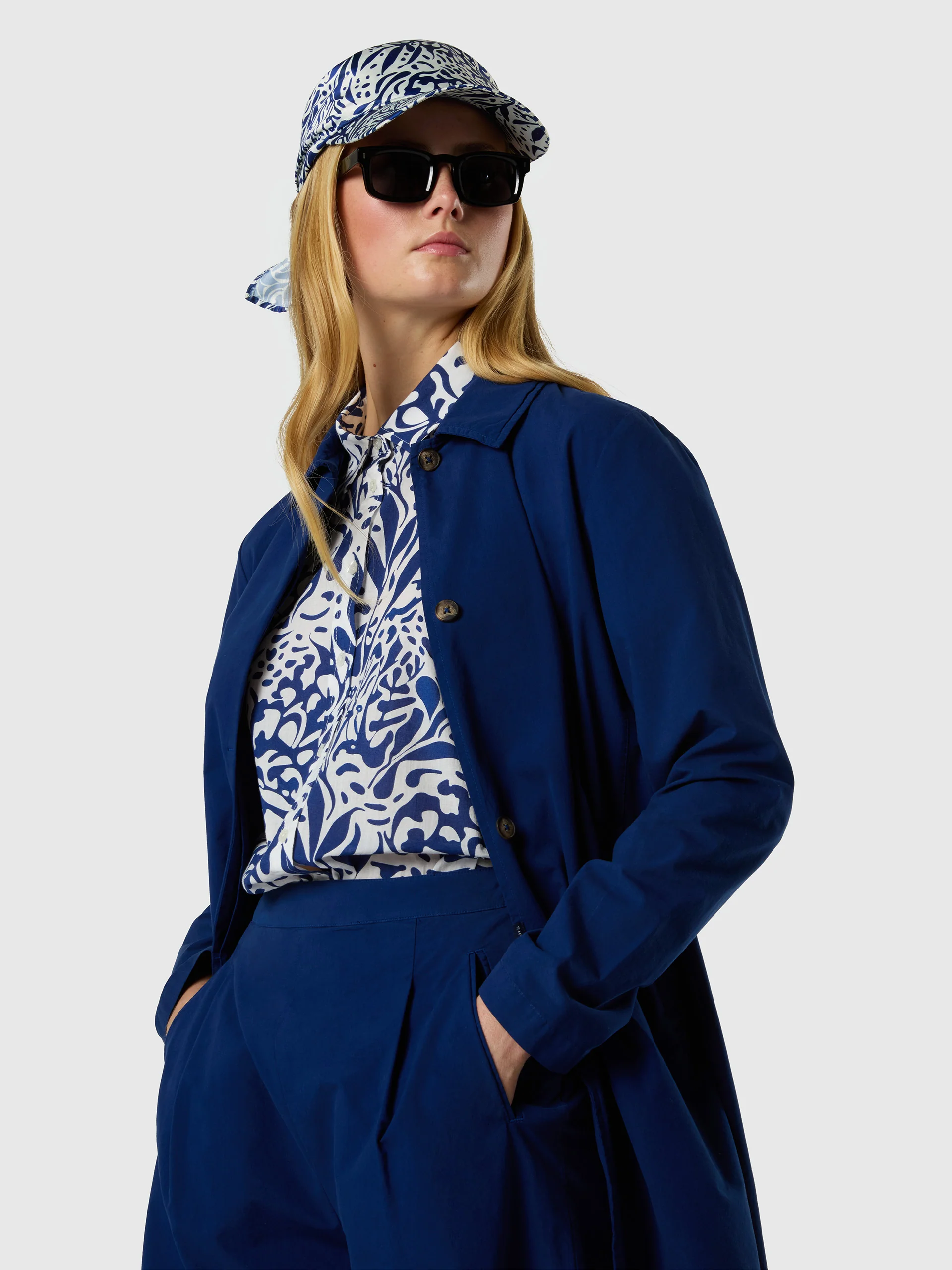 Peachskin trench jacket - Image 9