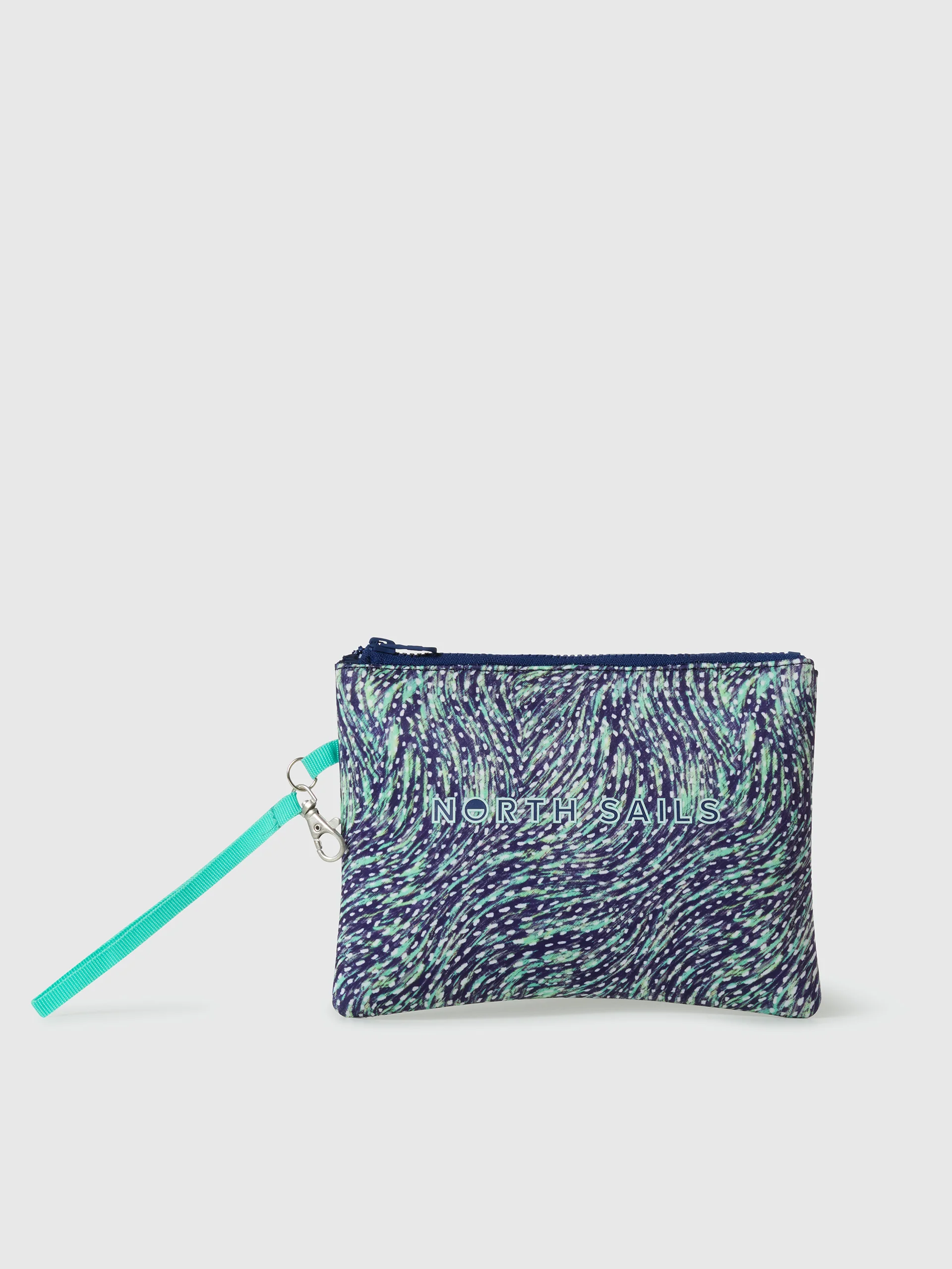 Neoprene pouch with coral print - Image 11
