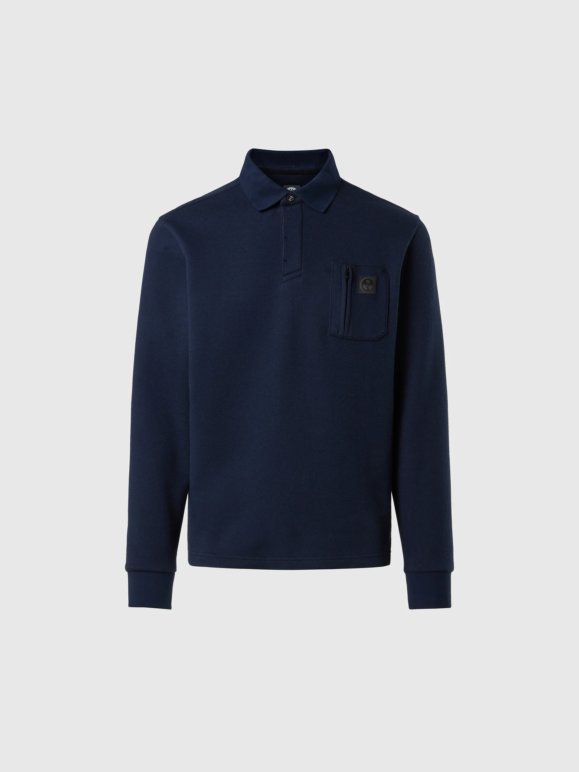 Polo shirt with chest pocket - Image 3