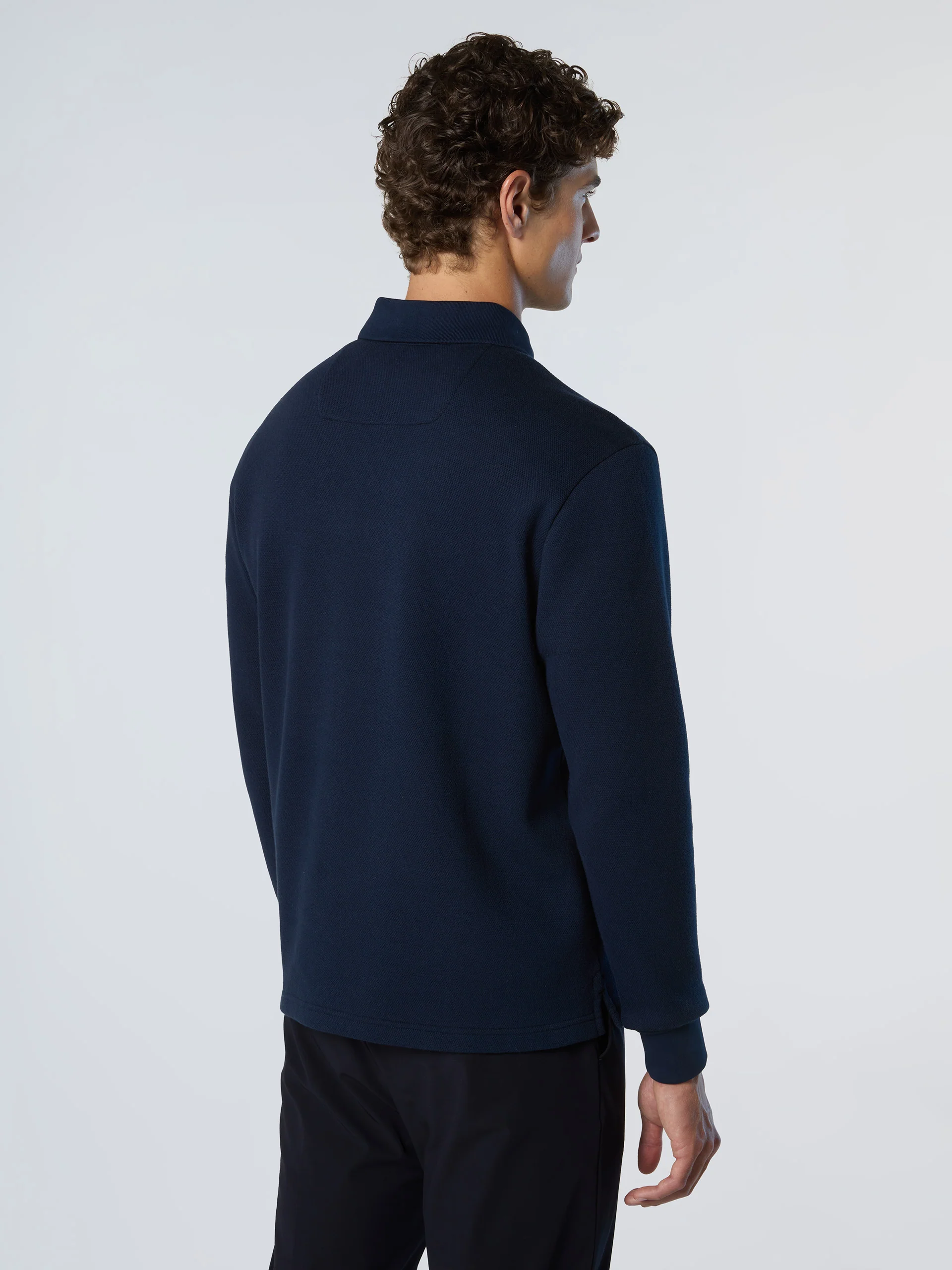Polo shirt with chest pocket - Image 4