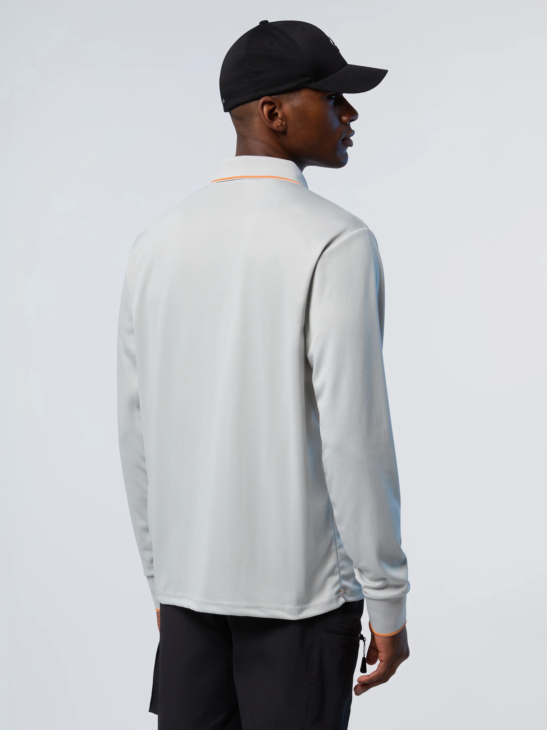 Coolmax piqué long-sleeved polo shirt - Image 4