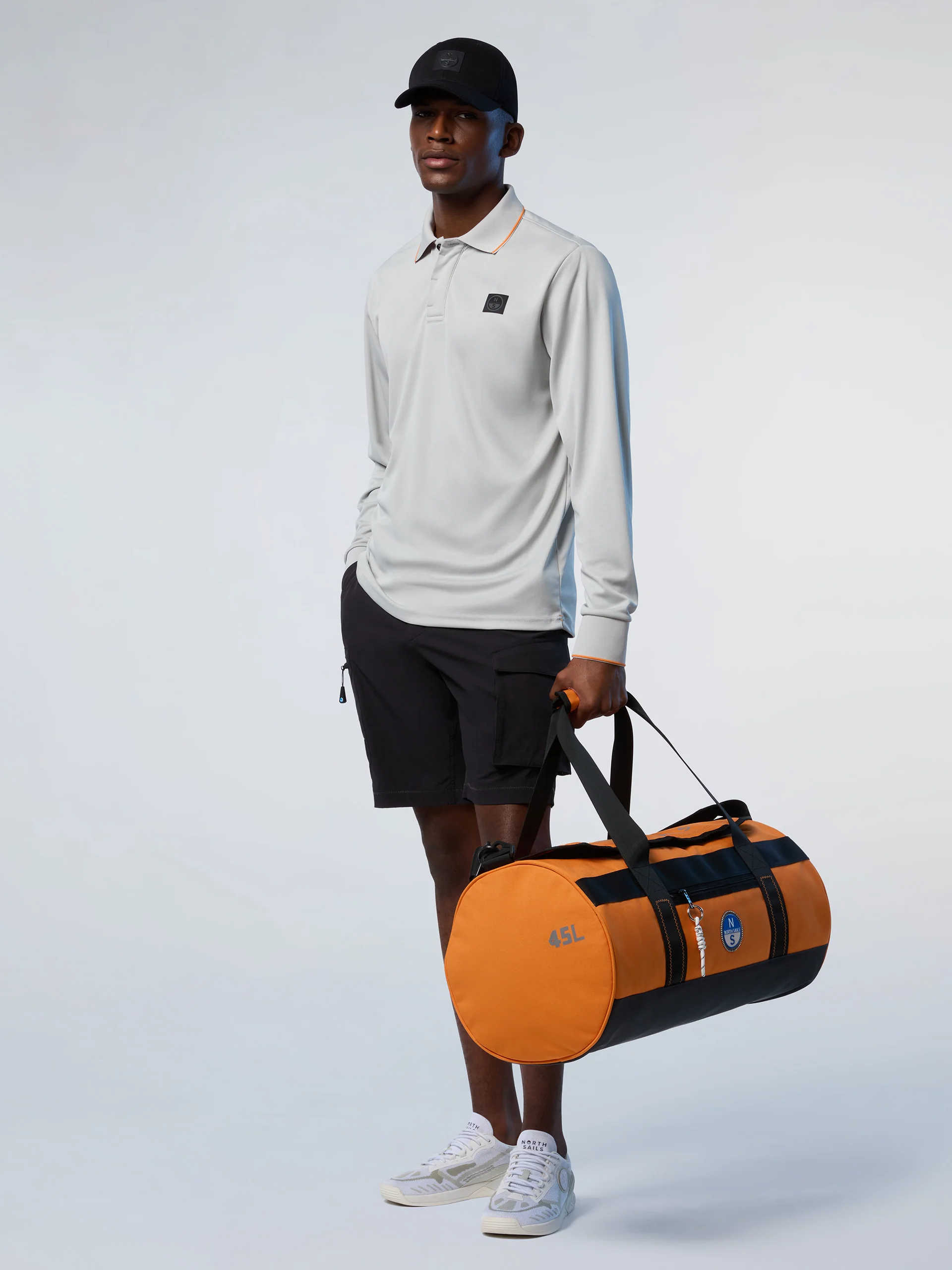 Coolmax piqué long-sleeved polo shirt - Image 5