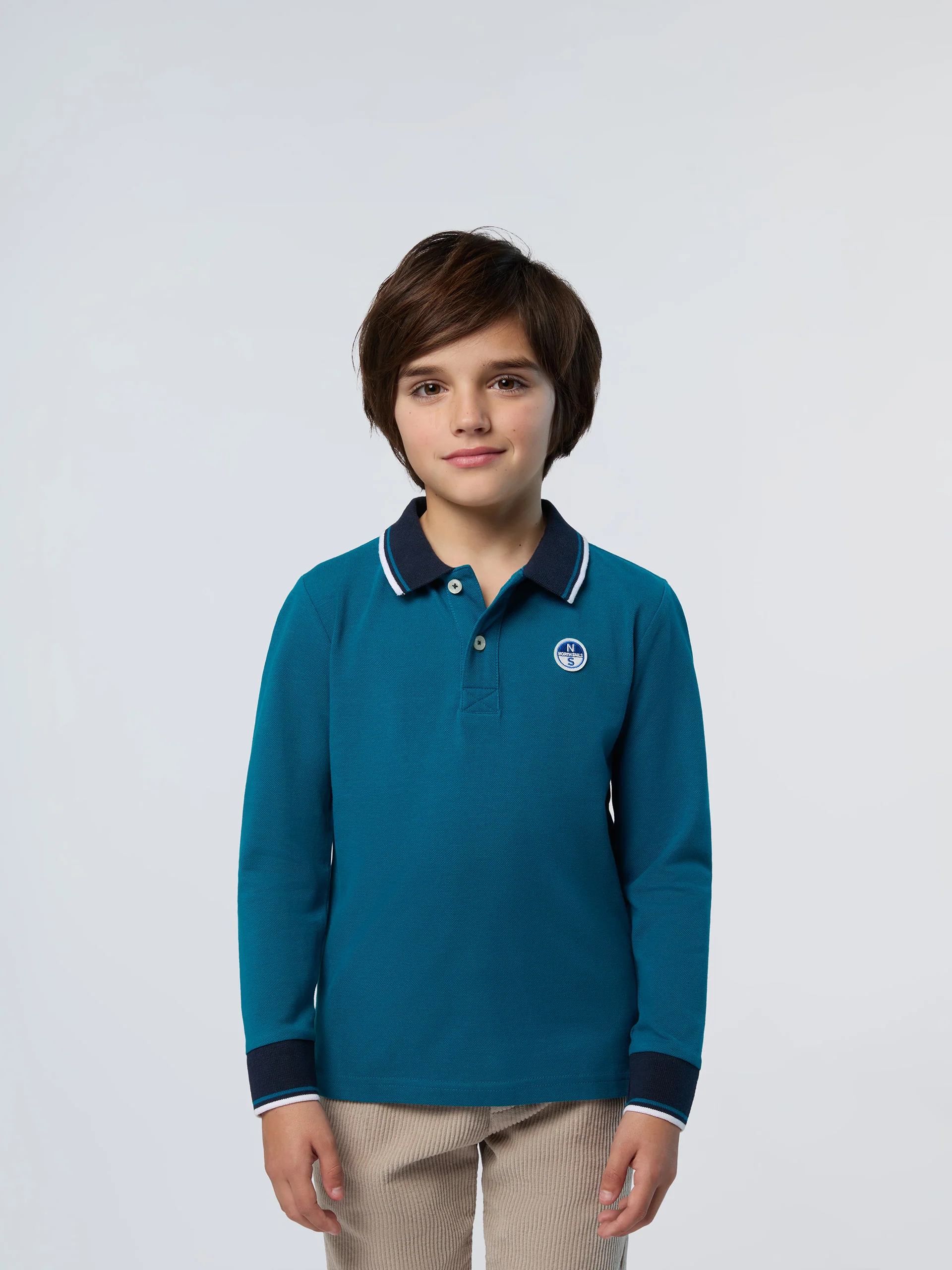 Polo shirt with collar lettering - Image 15