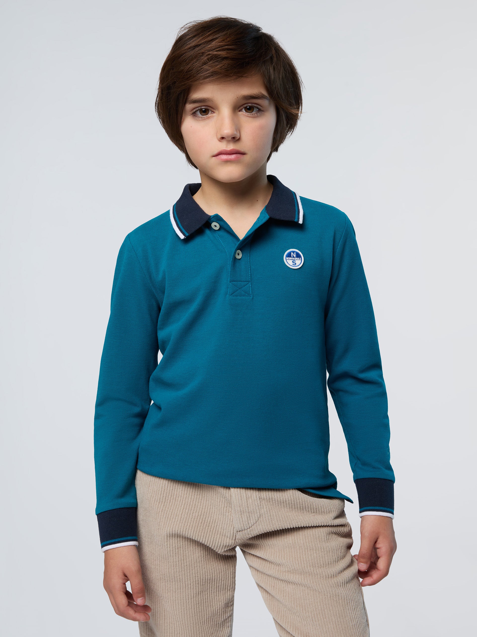 Polo shirt with collar lettering - Image 16