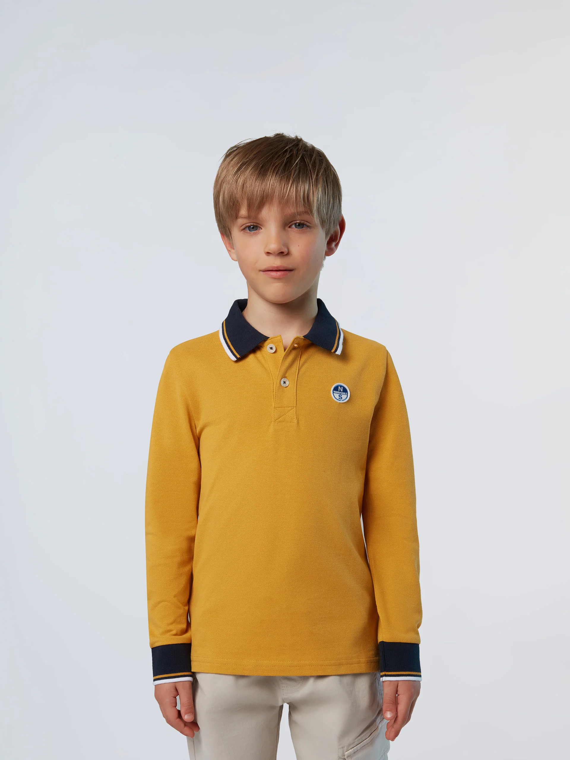 Polo shirt with collar lettering - Image 22