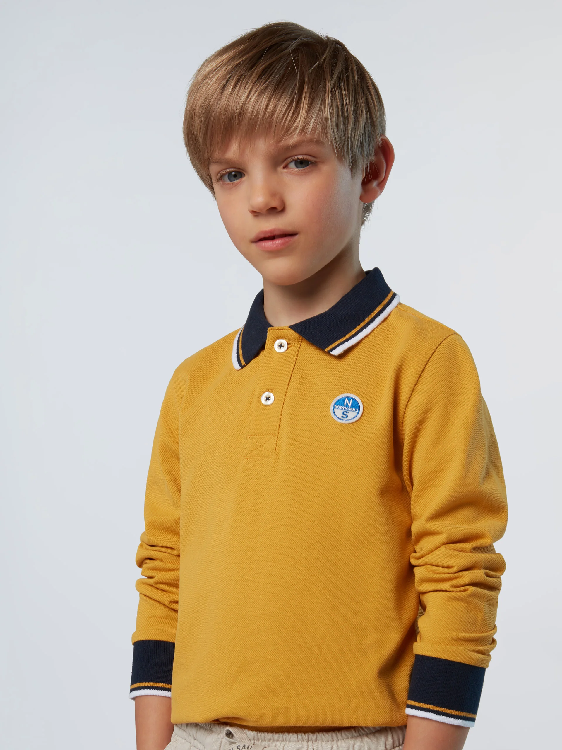 Polo shirt with collar lettering - Image 23