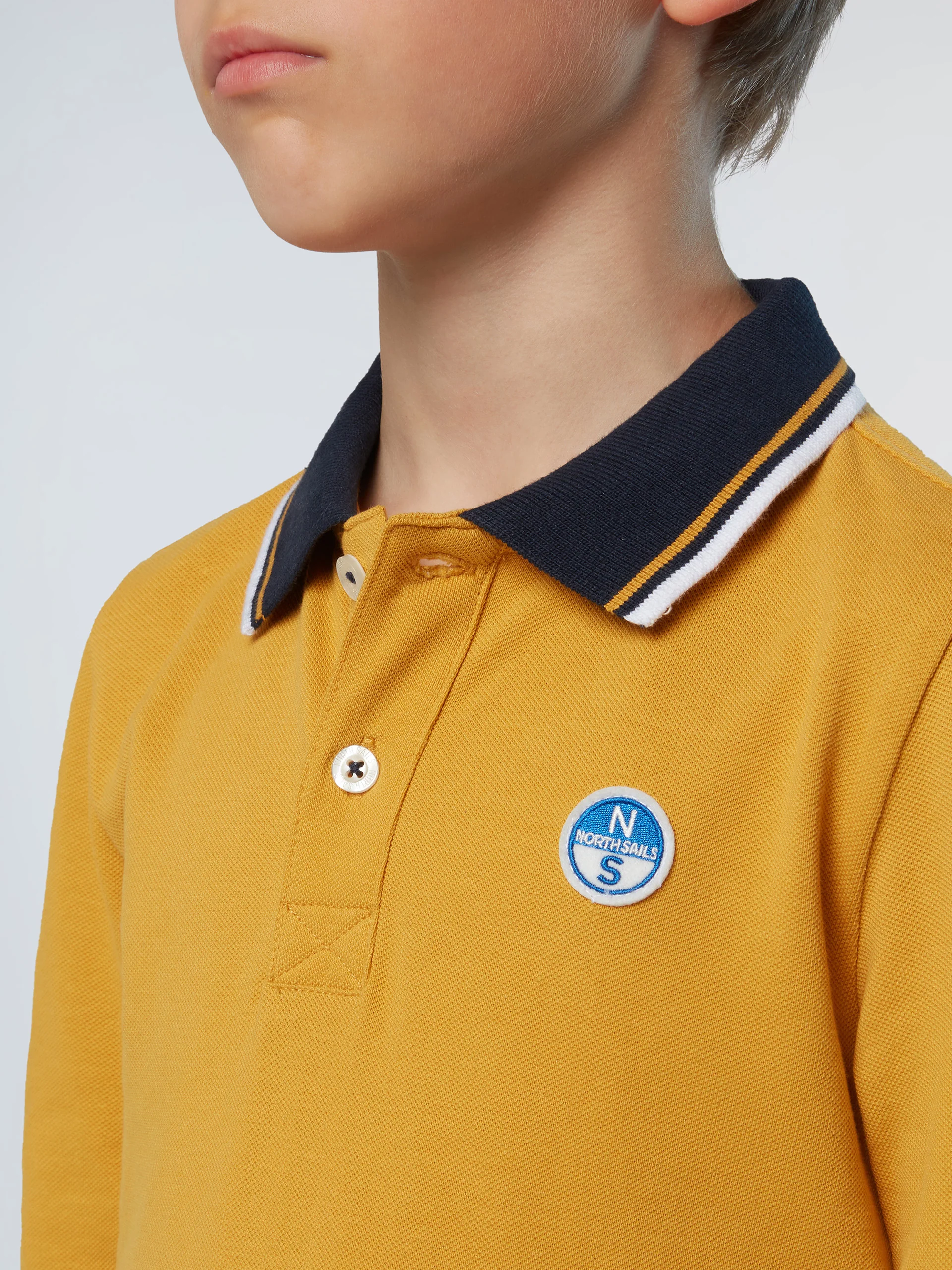 Polo shirt with collar lettering - Image 27