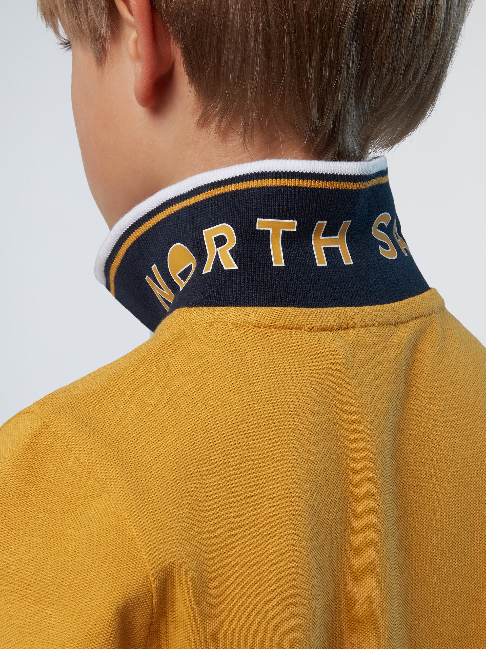 Polo shirt with collar lettering - Image 28