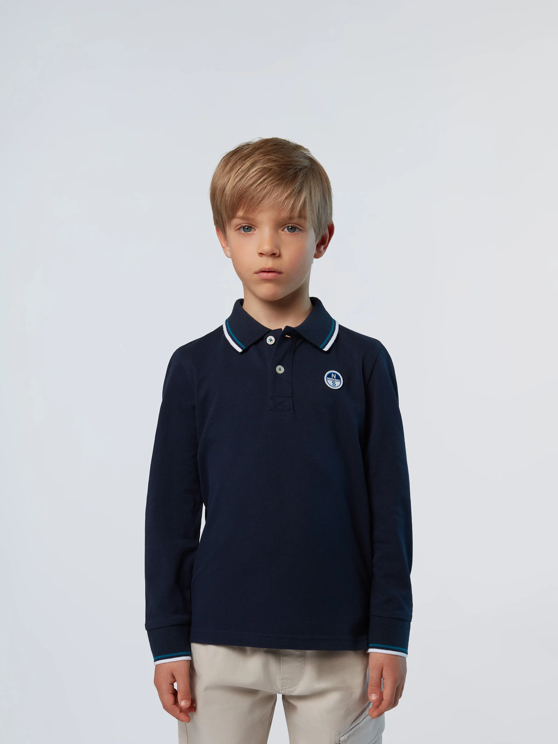 Polo shirt with collar lettering - Image 29