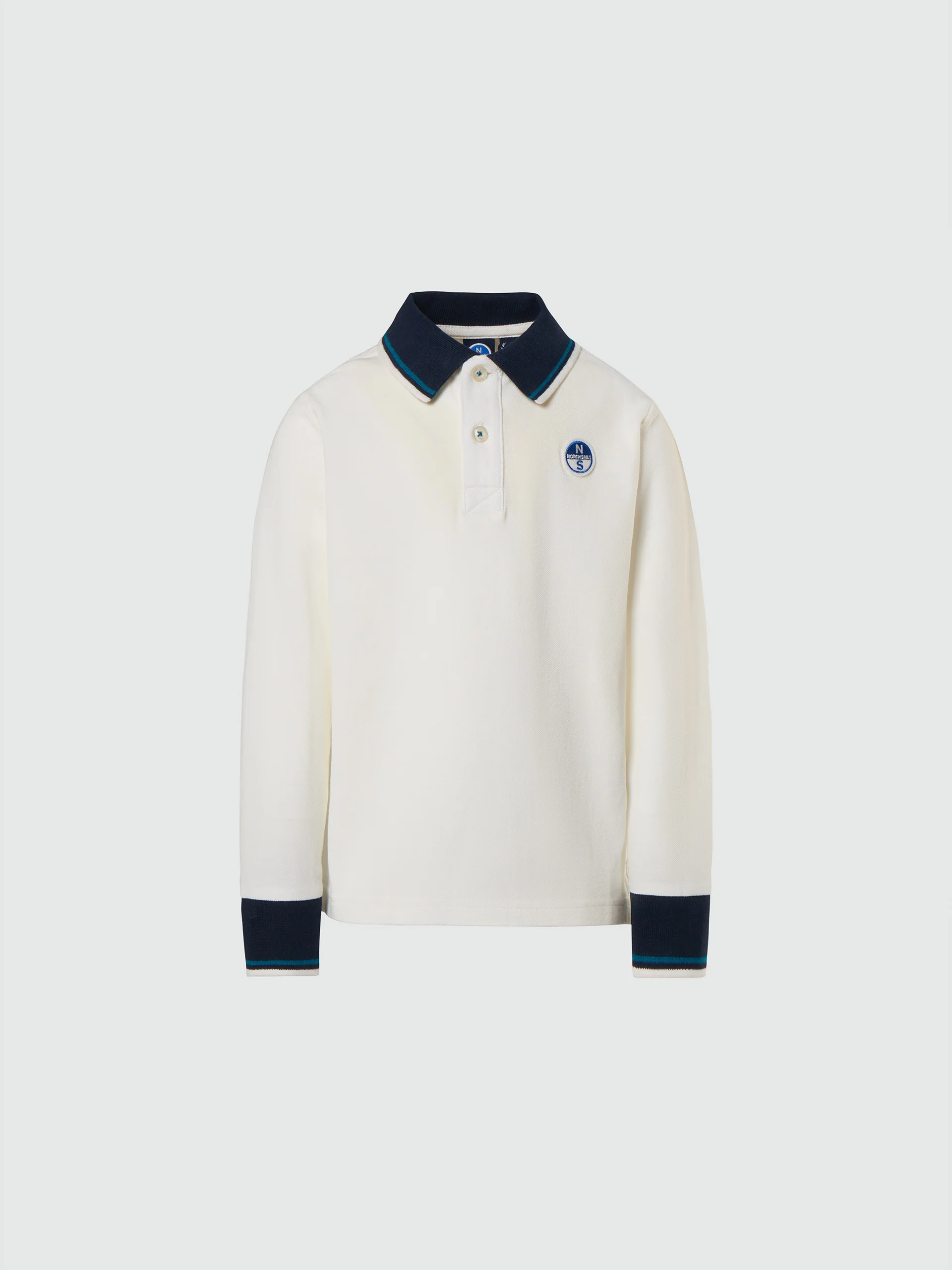 Polo shirt with collar lettering - Image 3