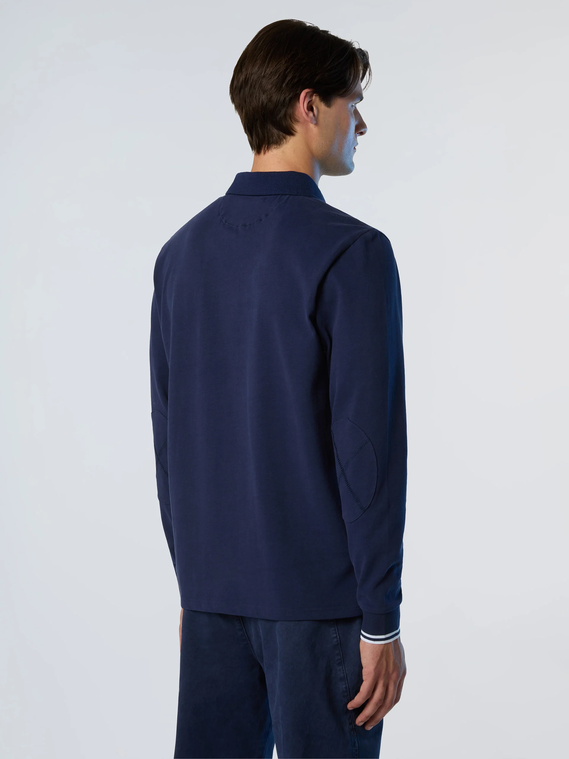 Archival long-sleeved polo short - Image 4