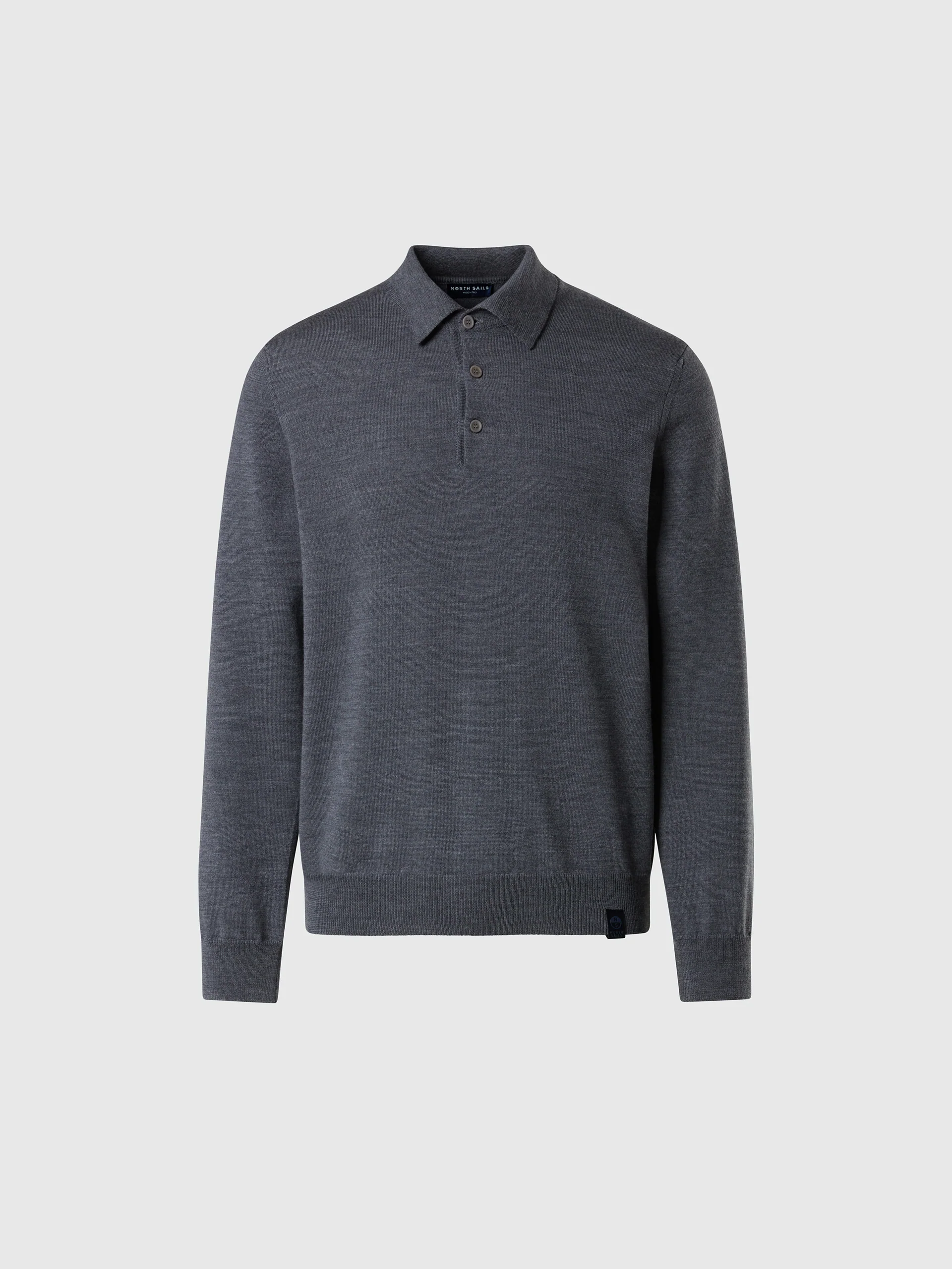 Merino wool polo sweater - Image 10
