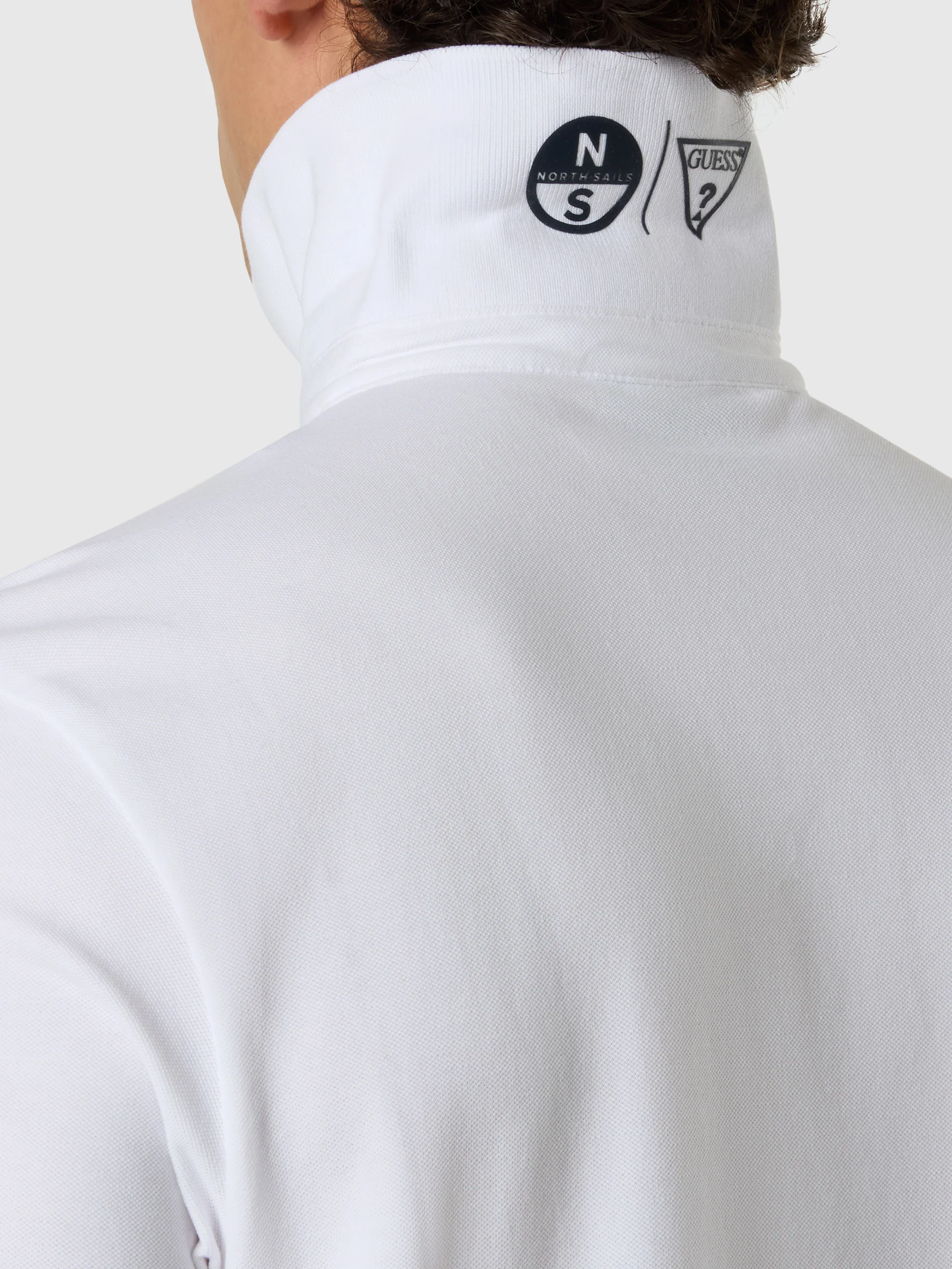 GUESS X NORTH SAILS SHORT SLEEVE POLO - Image 3