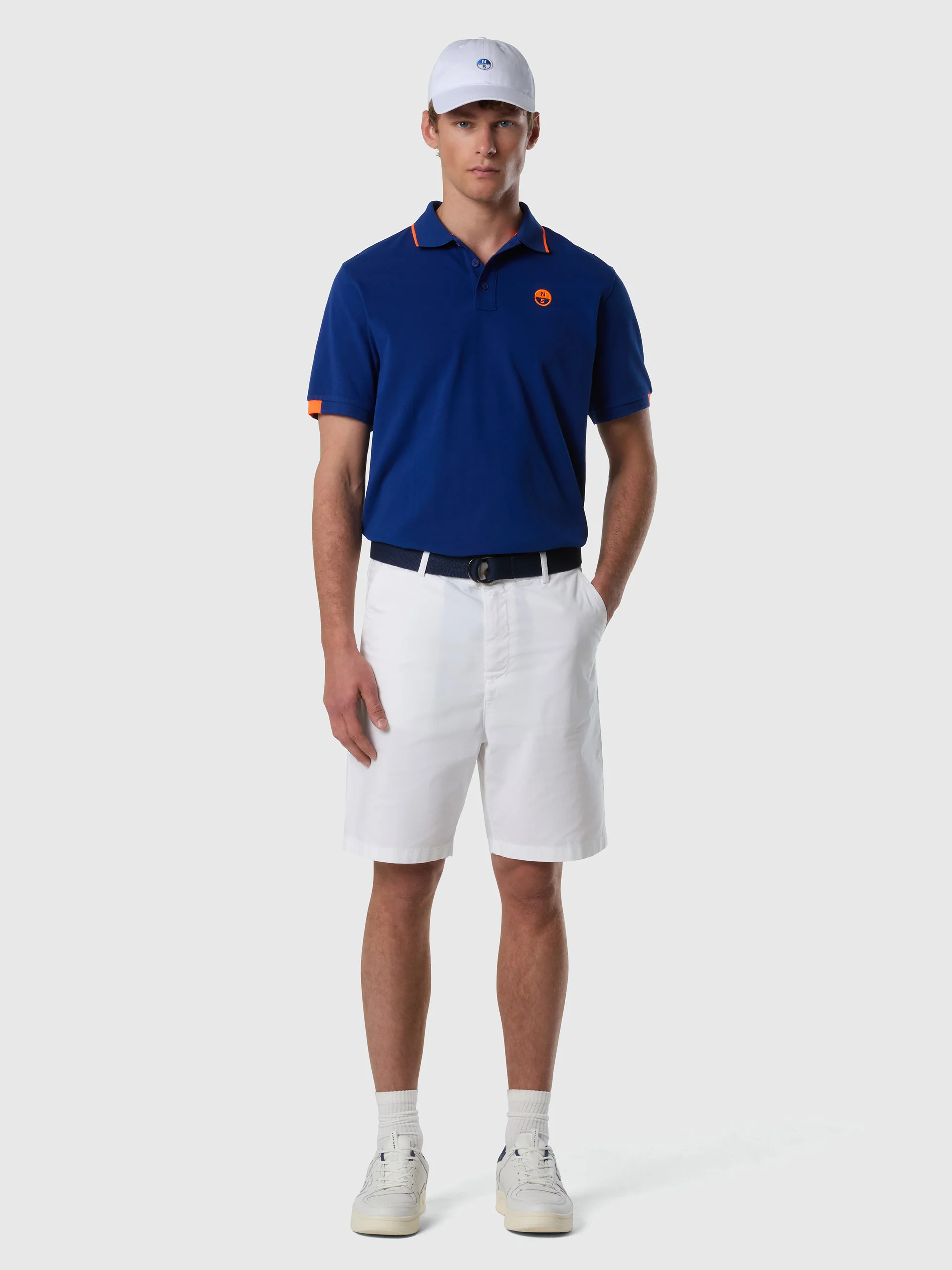 Polo shirt with neon accents - Image 19