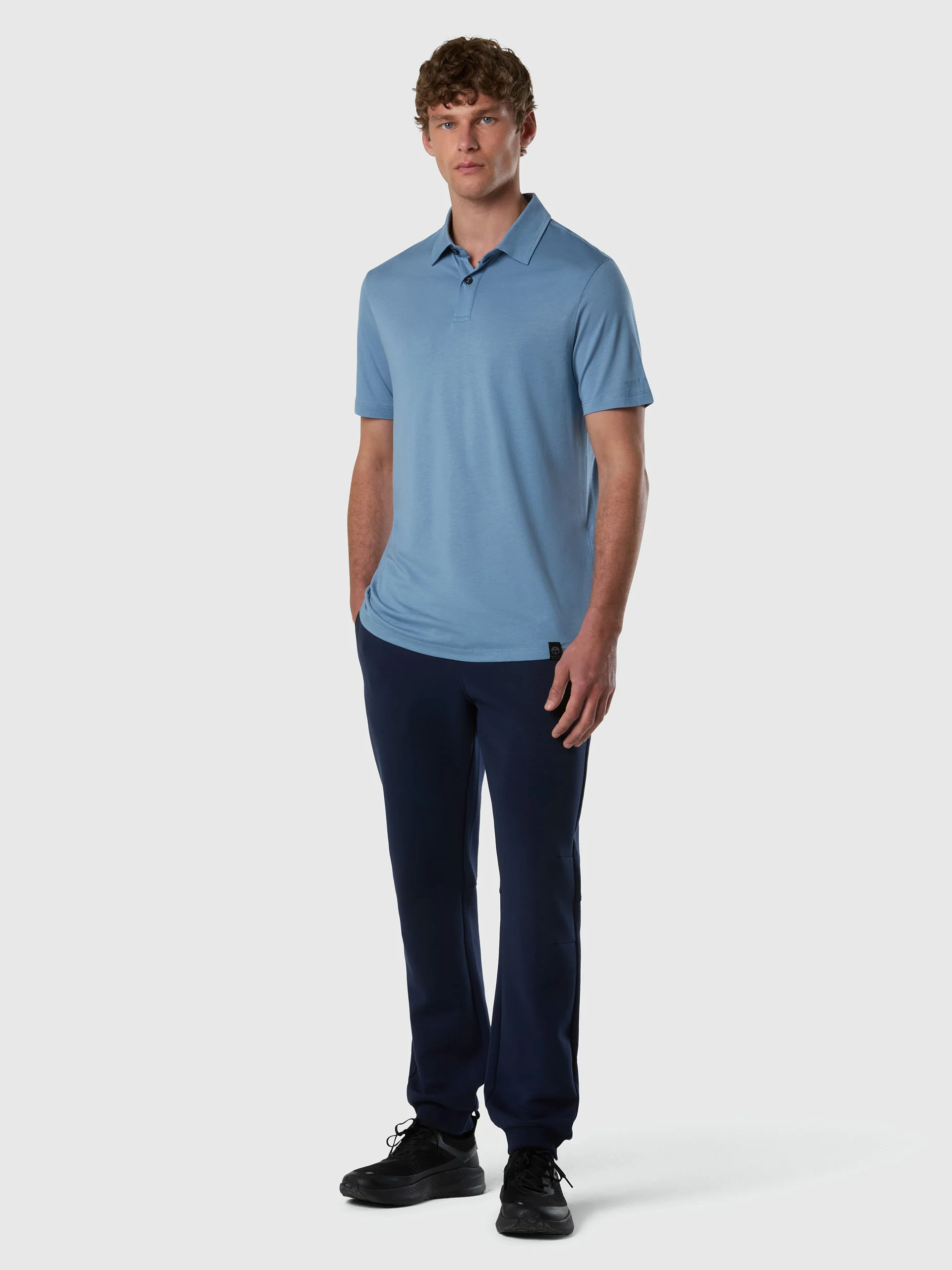 TENCEL™ jersey polo shirt - Image 13