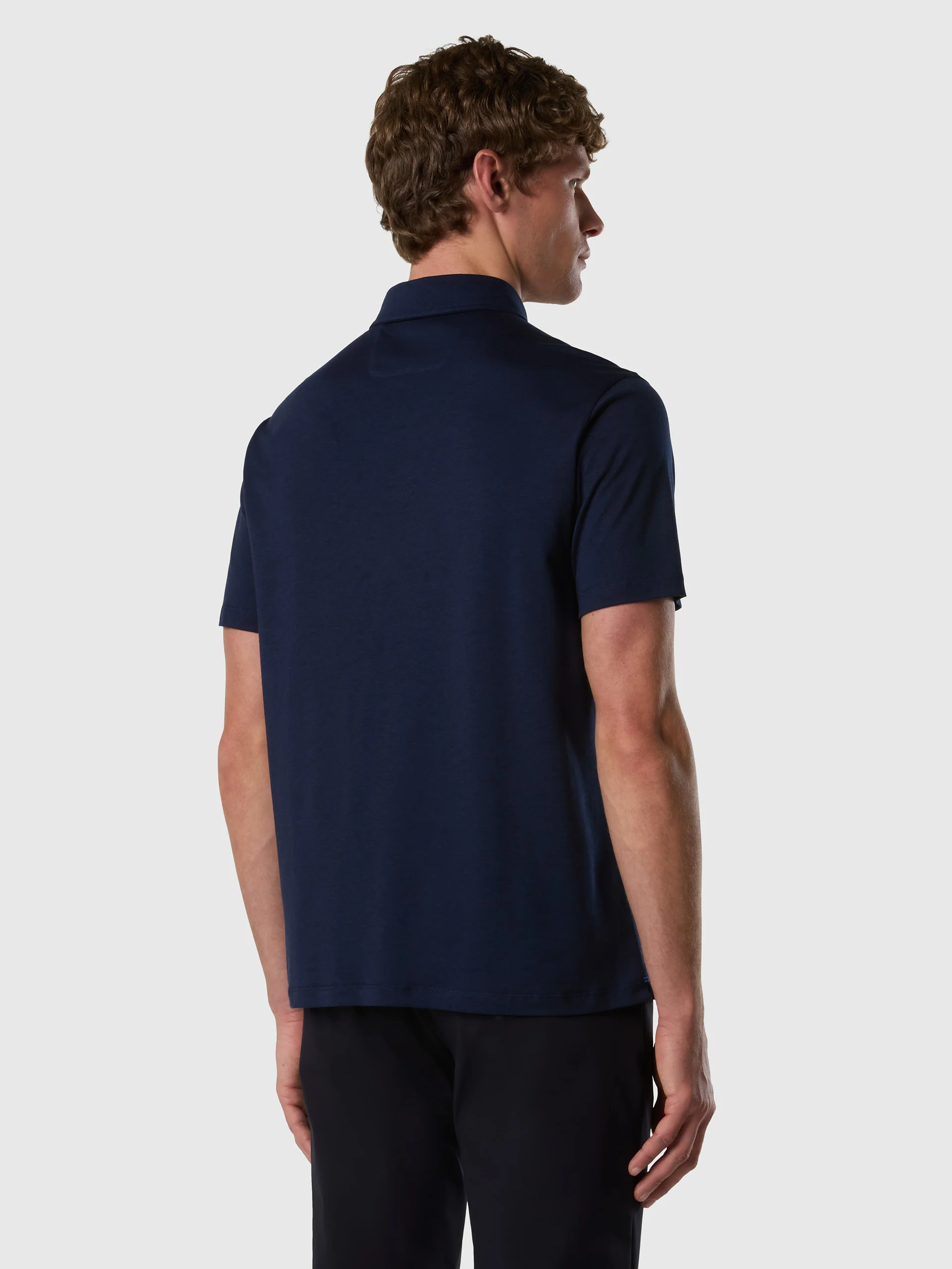 TENCEL™ jersey polo shirt - Image 4