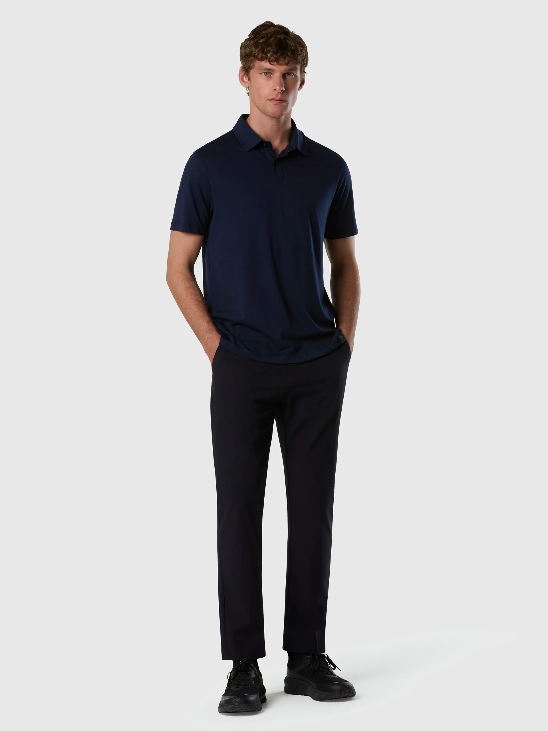 TENCEL™ jersey polo shirt - Image 5