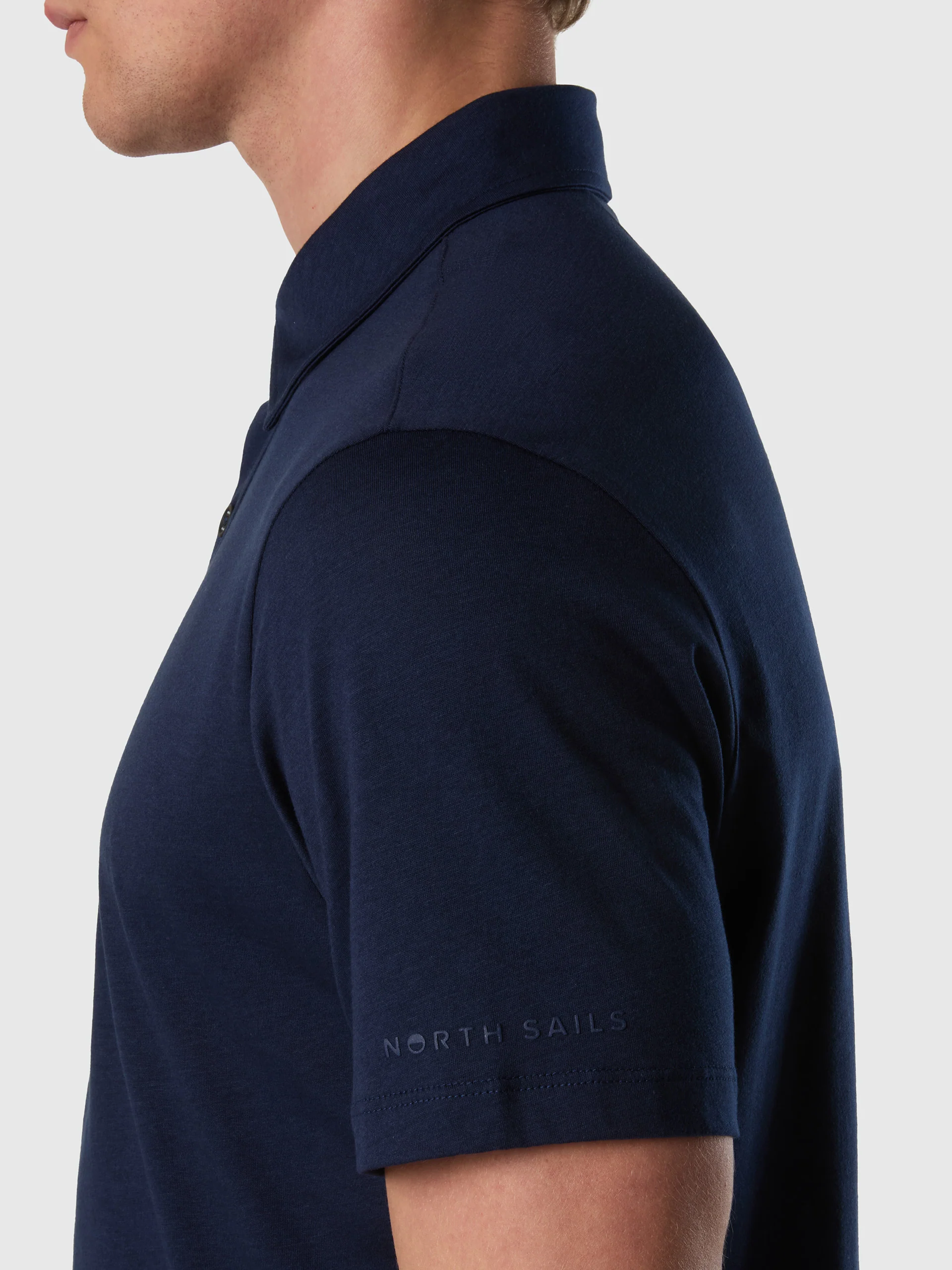 TENCEL™ jersey polo shirt - Image 7
