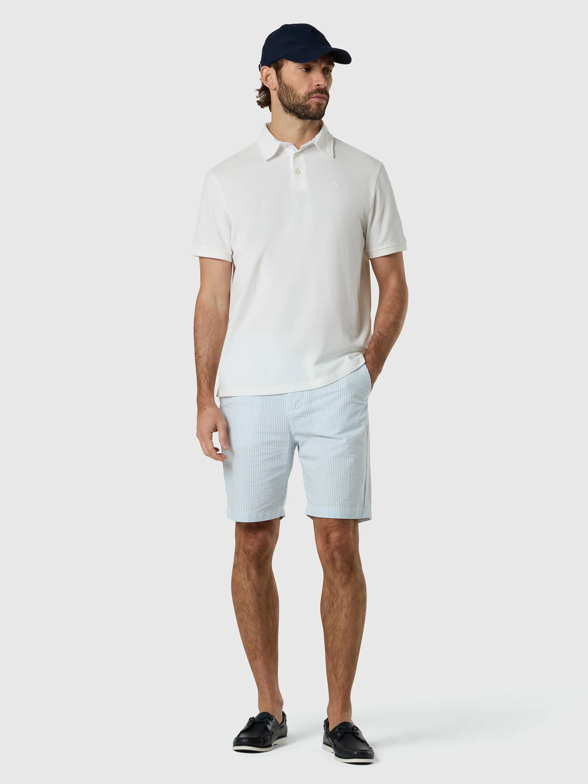 Polo shirt with North Sails embroidery - Image 5