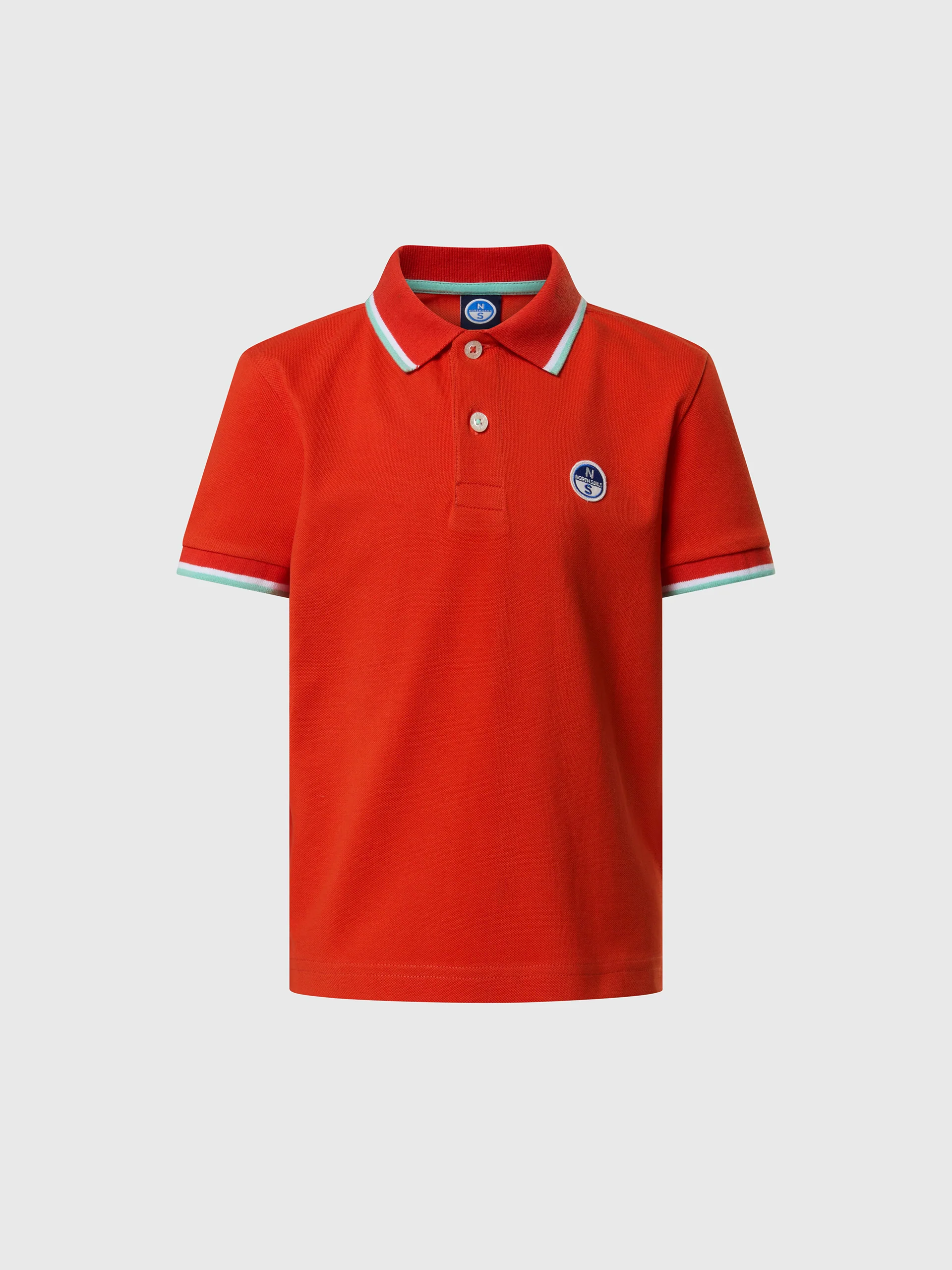 Polo shirt with logo patch - Image 10