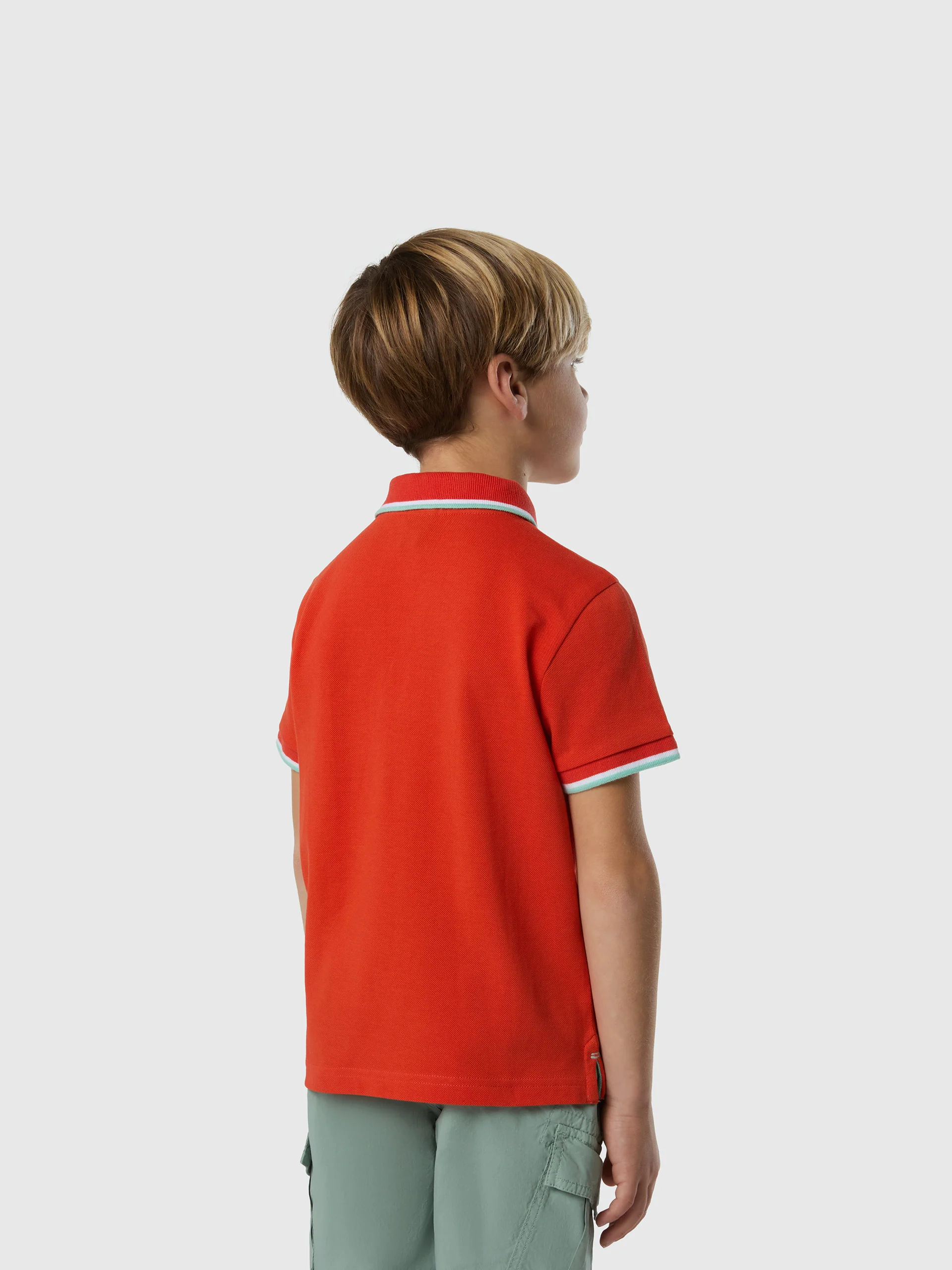 Polo shirt with logo patch - Image 11