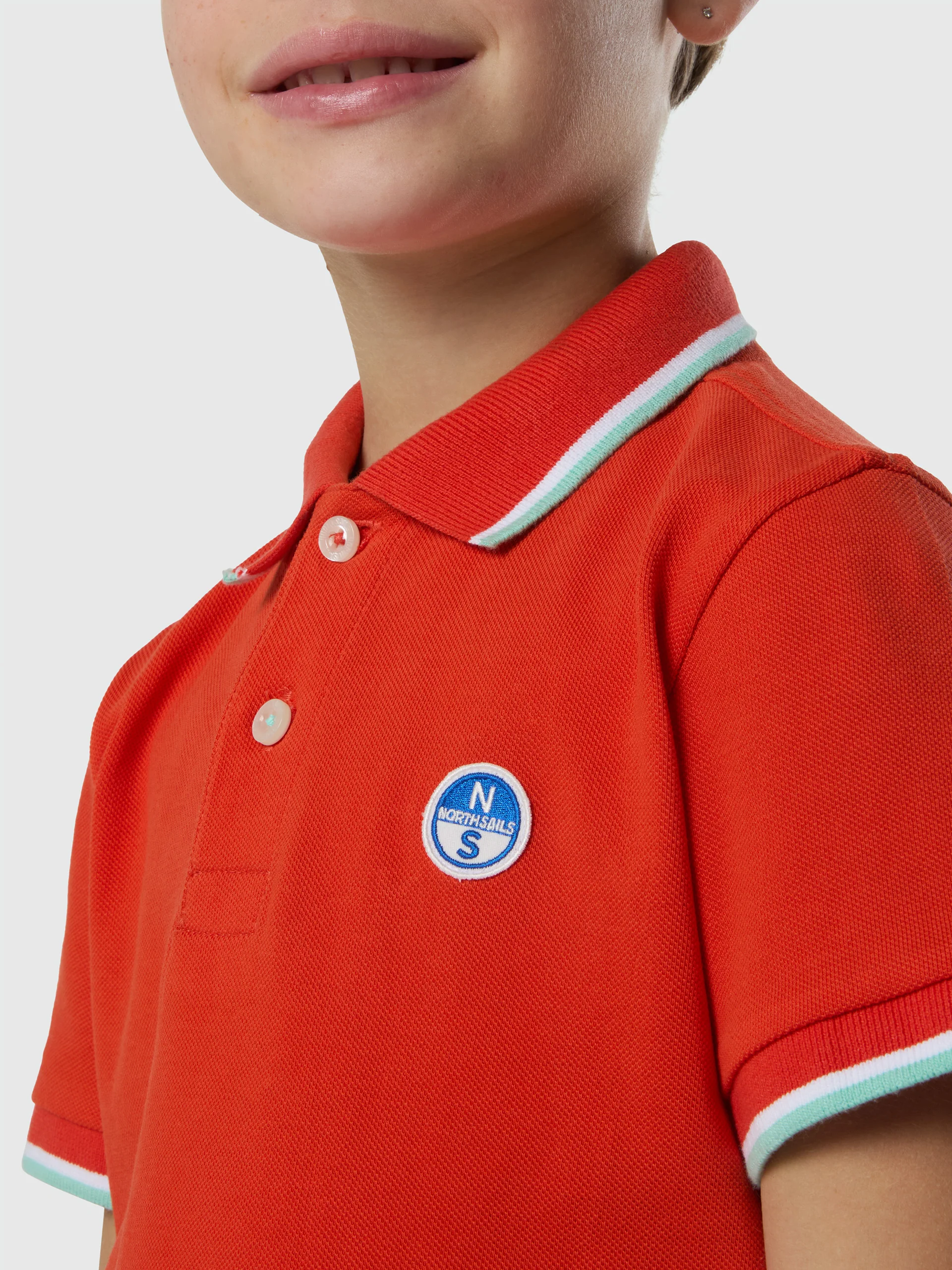Polo shirt with logo patch - Image 13