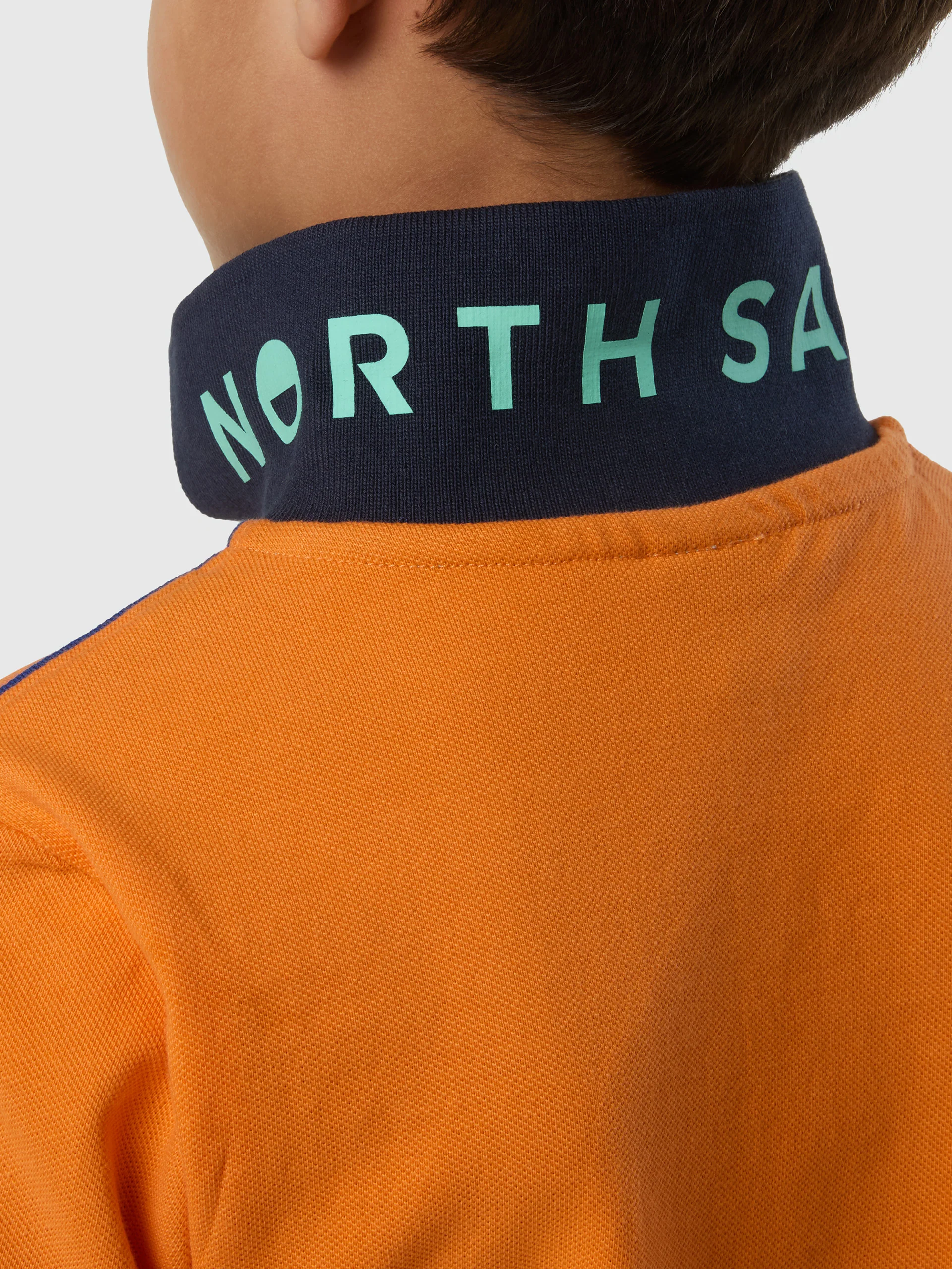 Polo shirt with mismatch cuffs - Image 21
