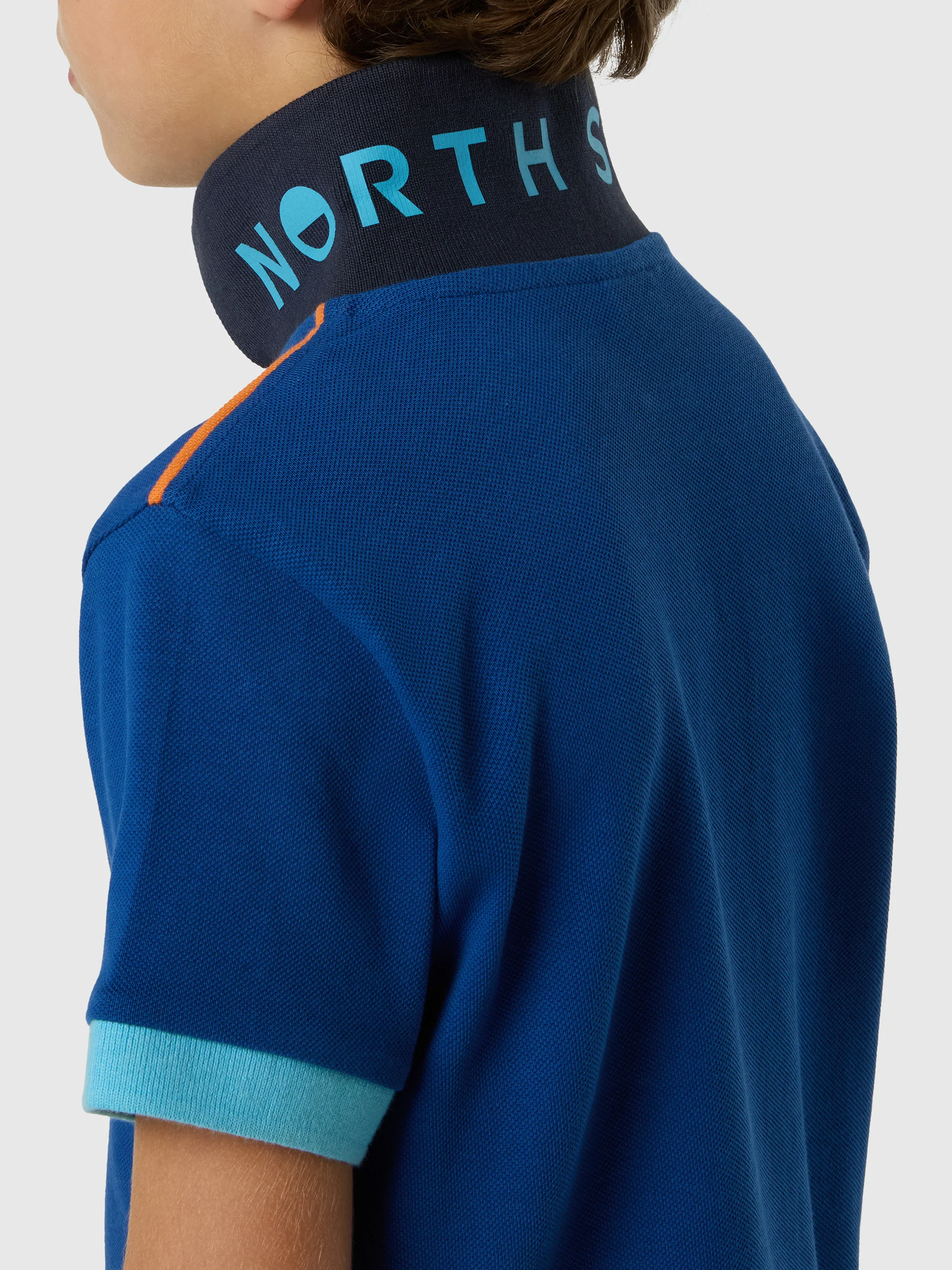 Polo shirt with mismatch cuffs - Image 28