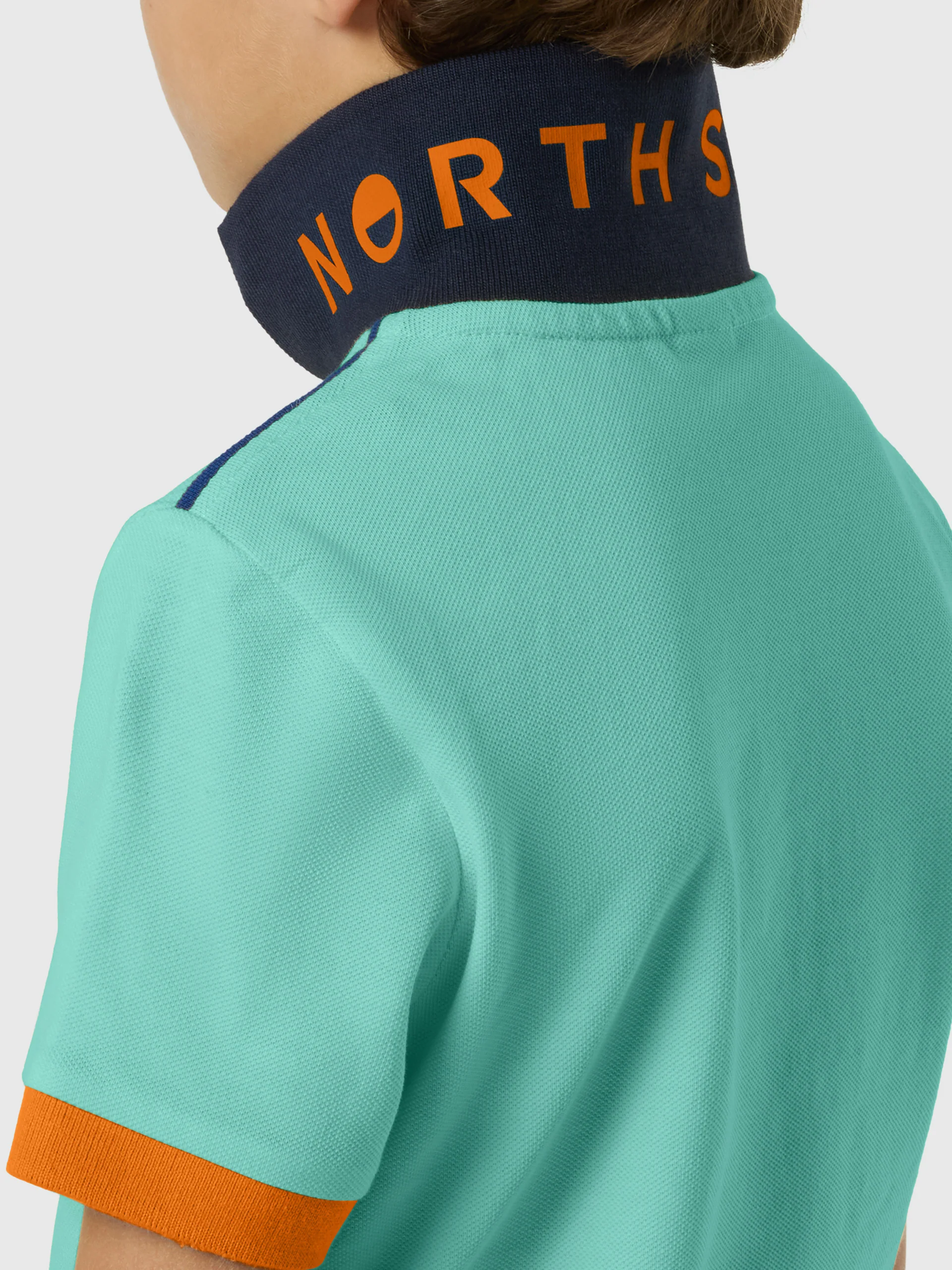 Polo shirt with mismatch cuffs - Image 39