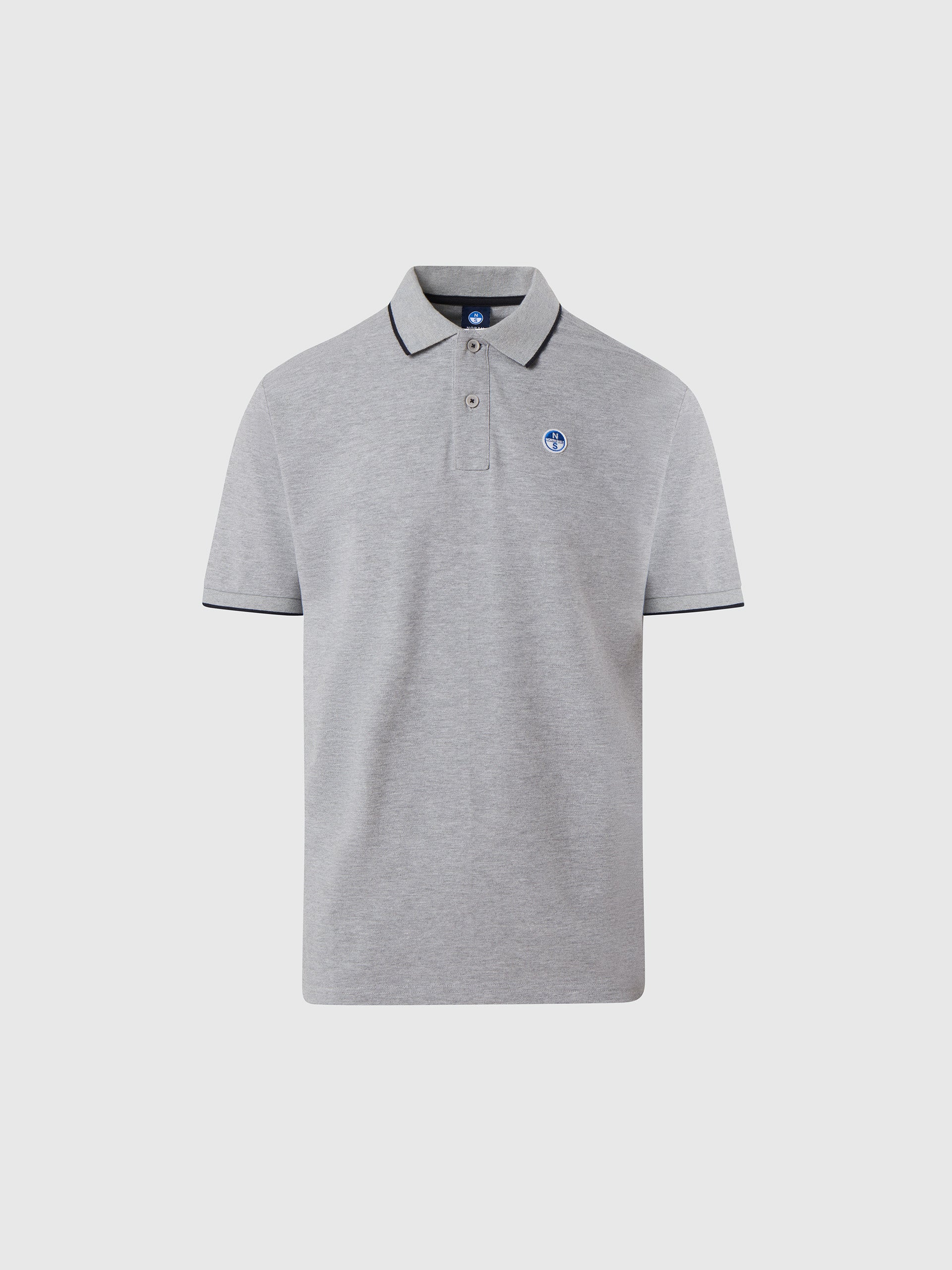 Polo shirt with collar lettering - Image 29