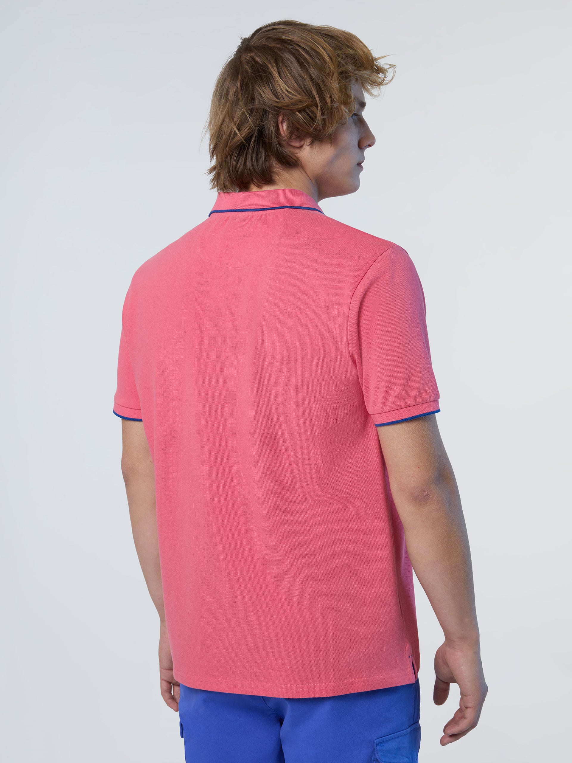Polo shirt with logo collar - Image 11