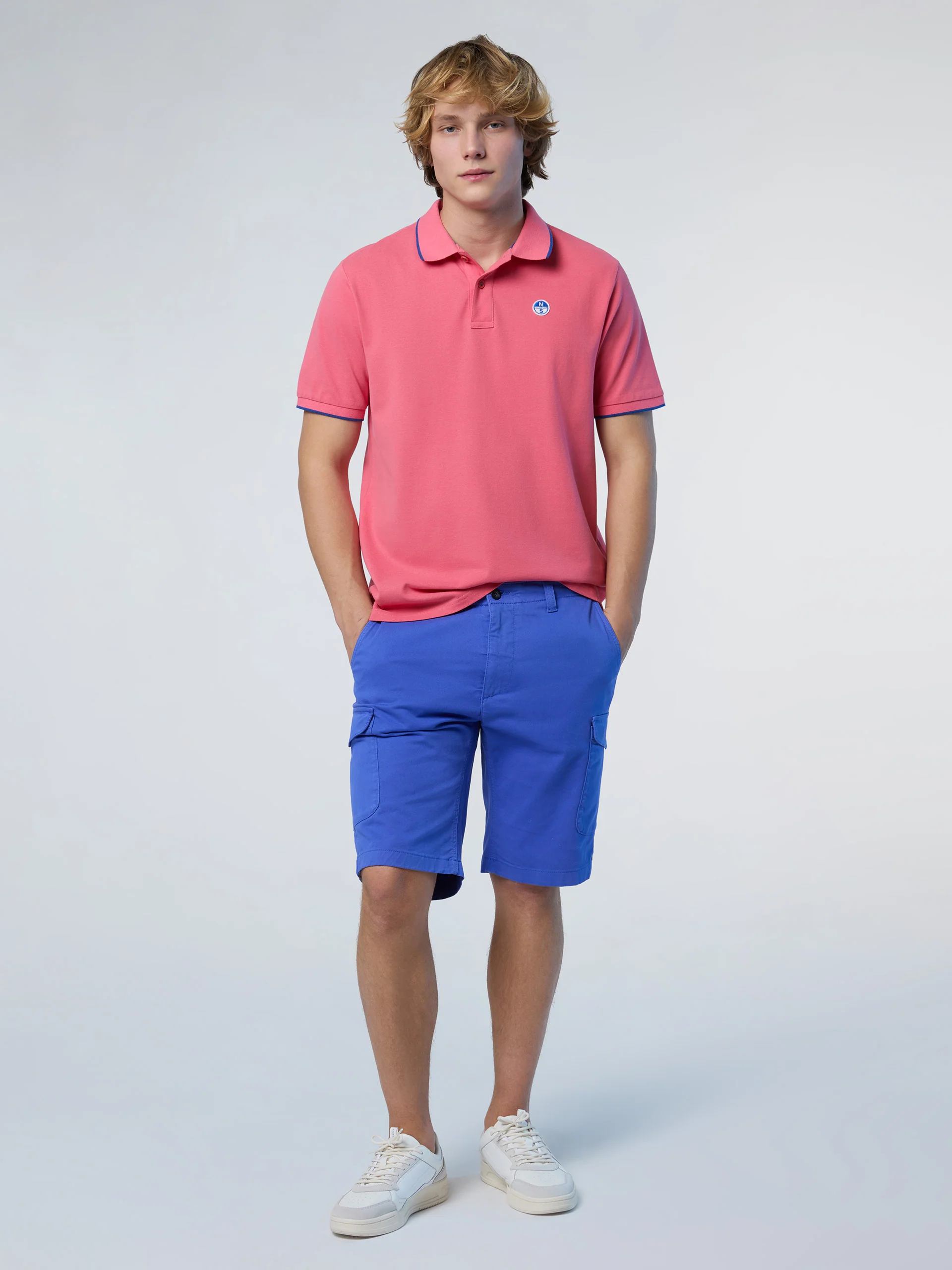 Polo shirt with logo collar - Image 12