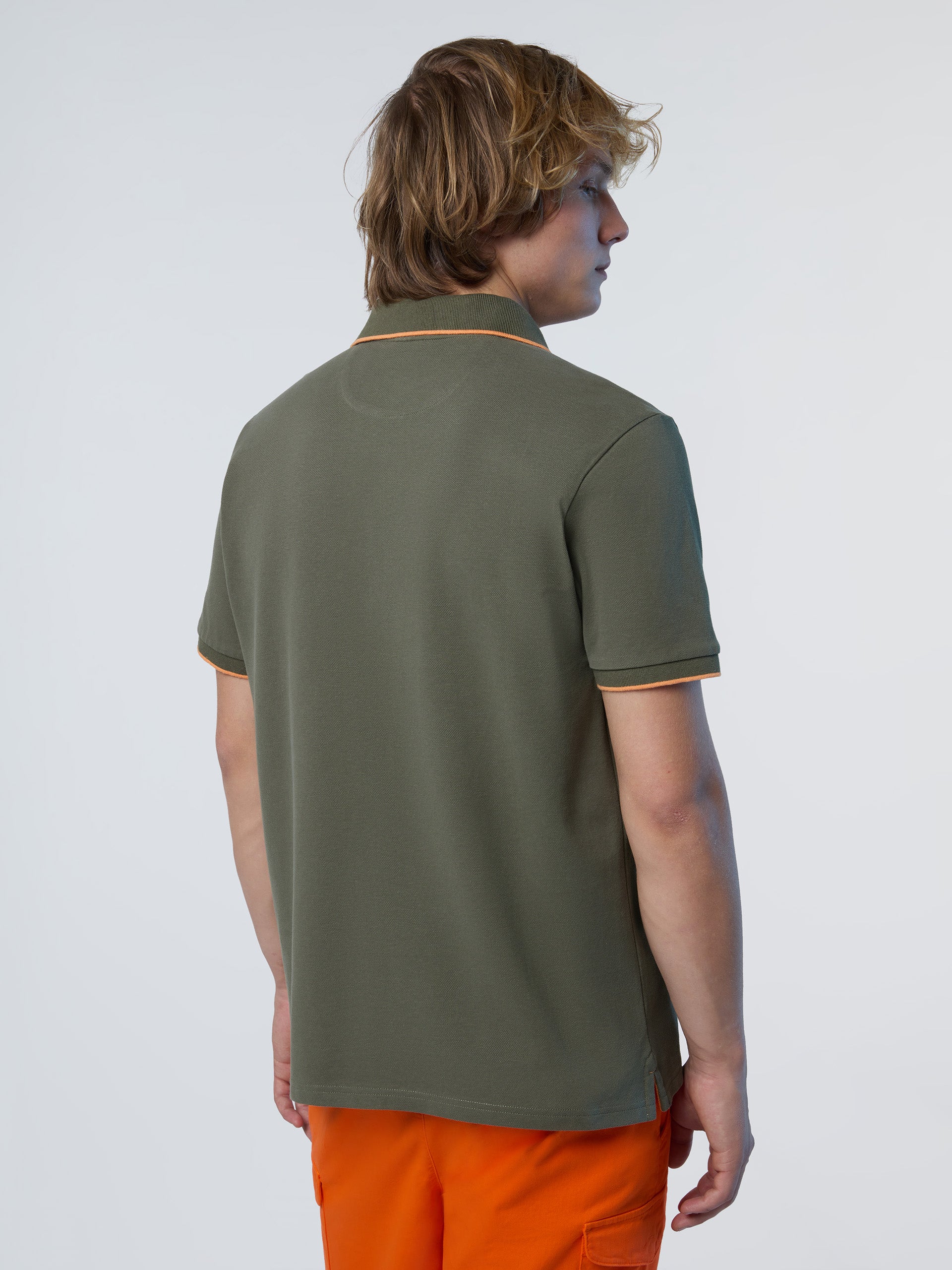 Polo shirt with logo collar - Image 19