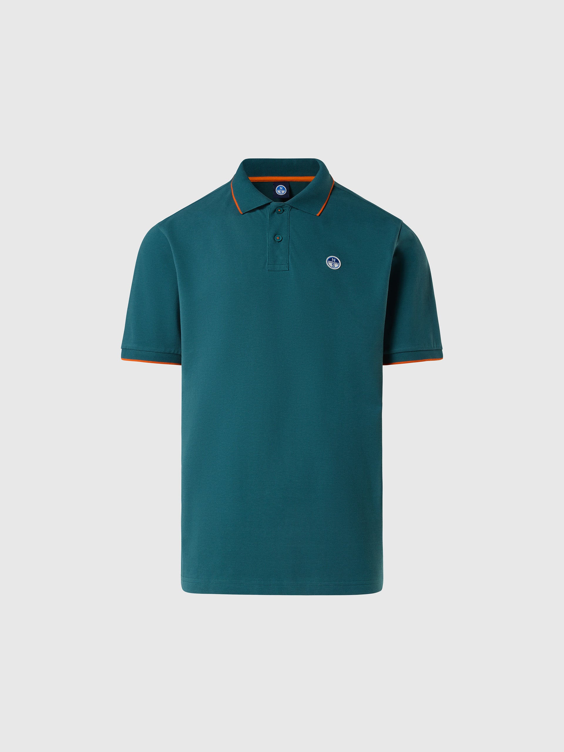 Polo shirt with contrast trims - Image 36