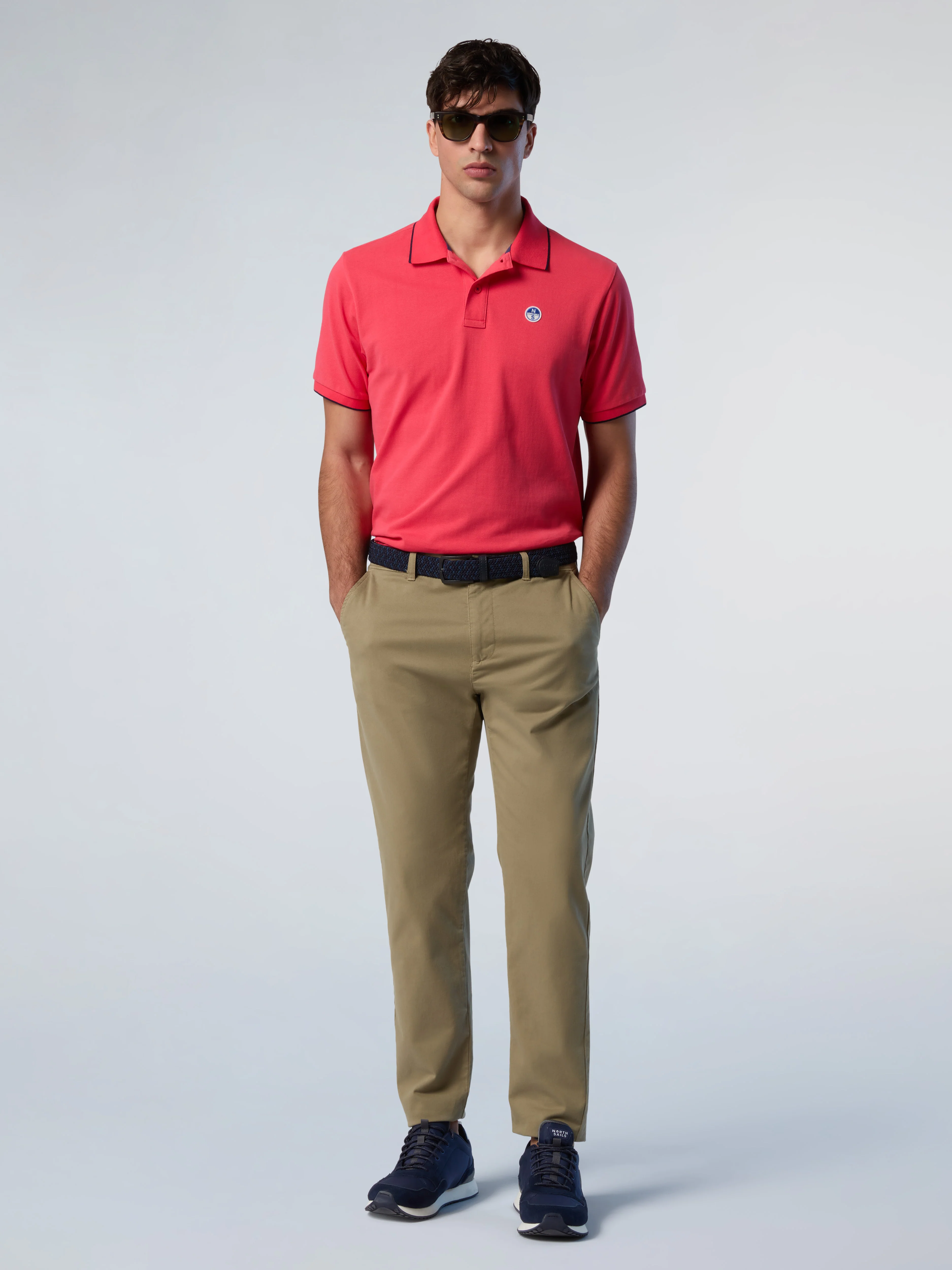 Polo shirt with contrast trims - Image 5