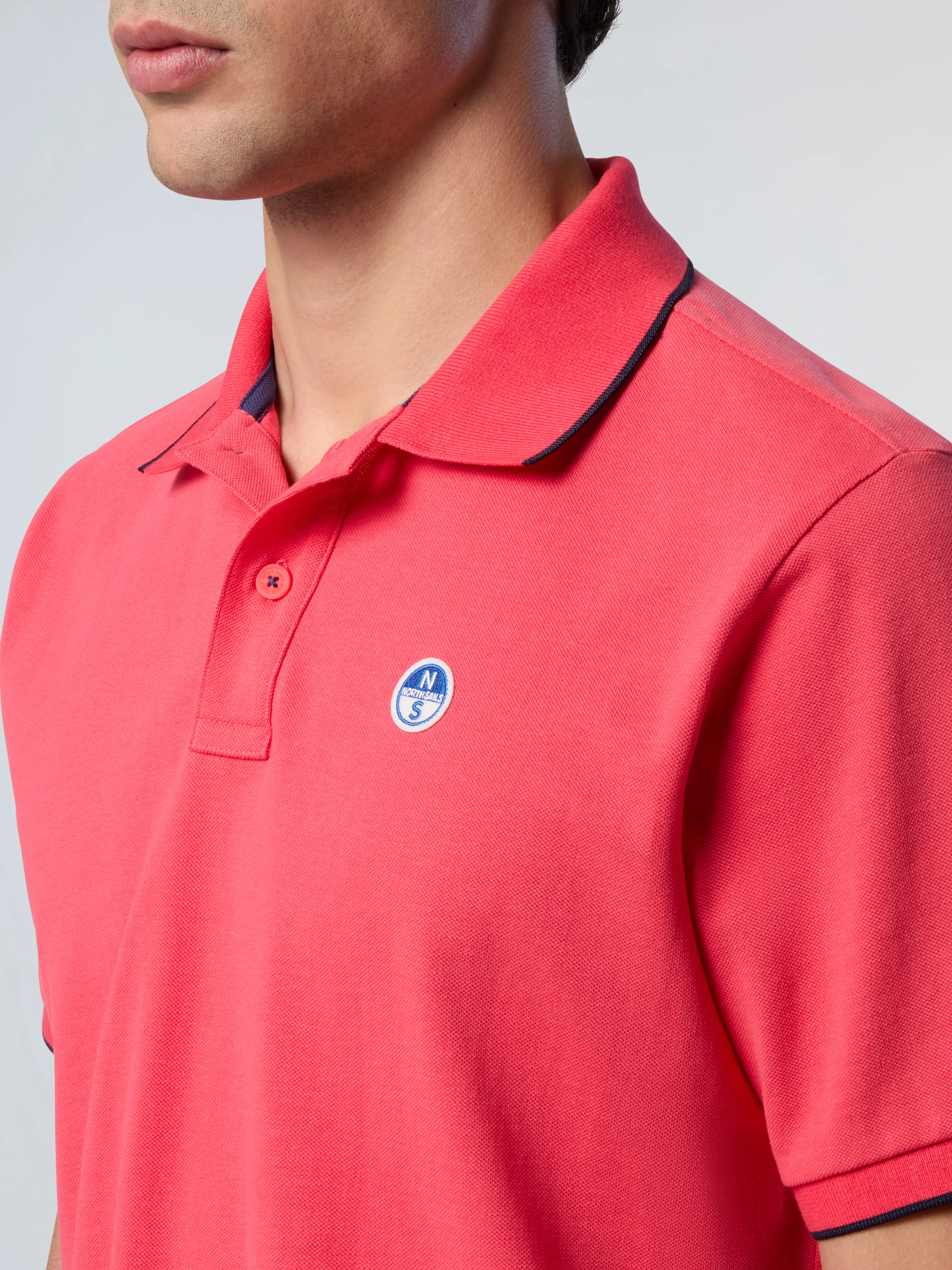 Polo shirt with contrast trims - Image 6