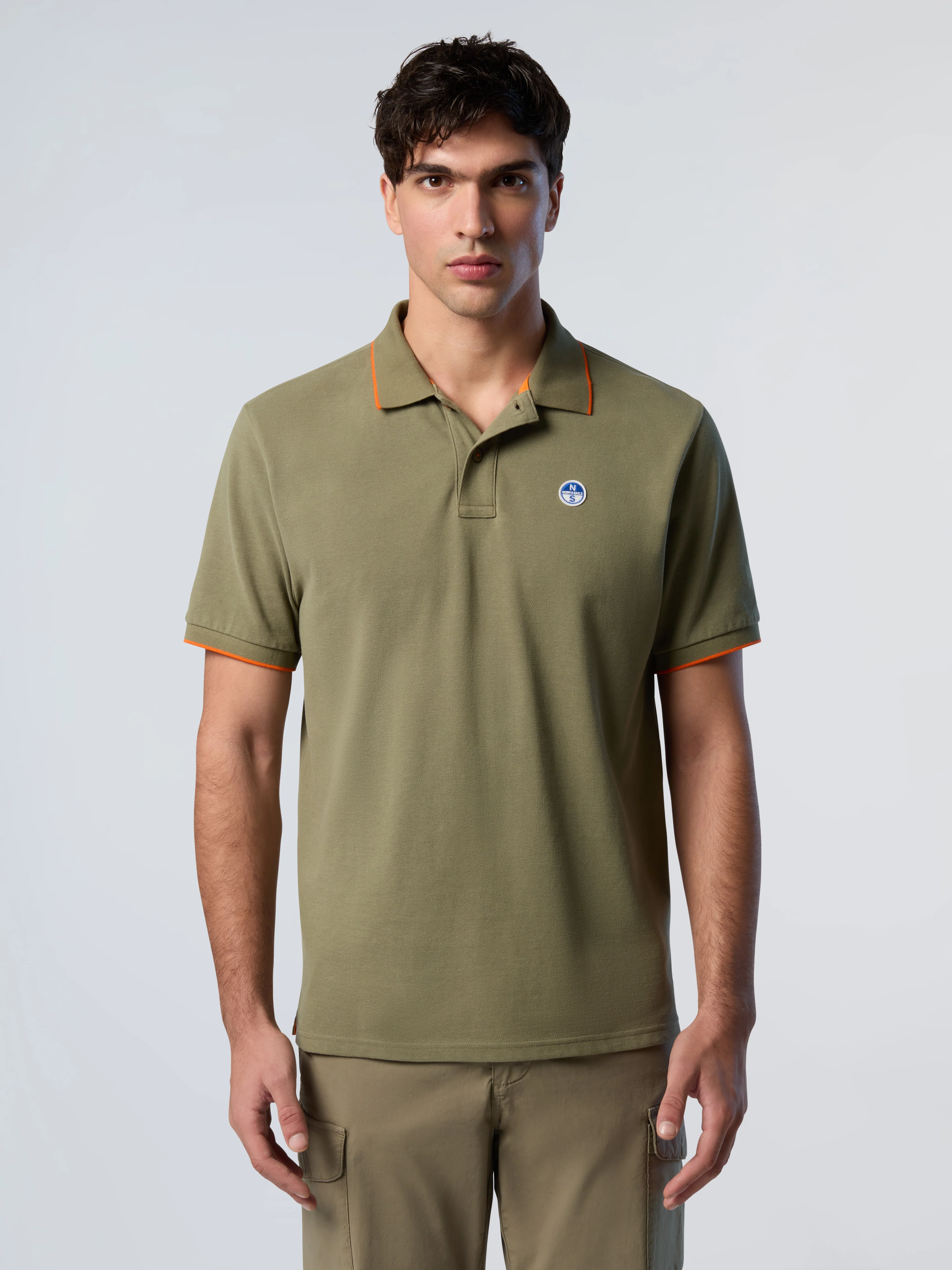 Polo shirt with contrast trims - Image 8
