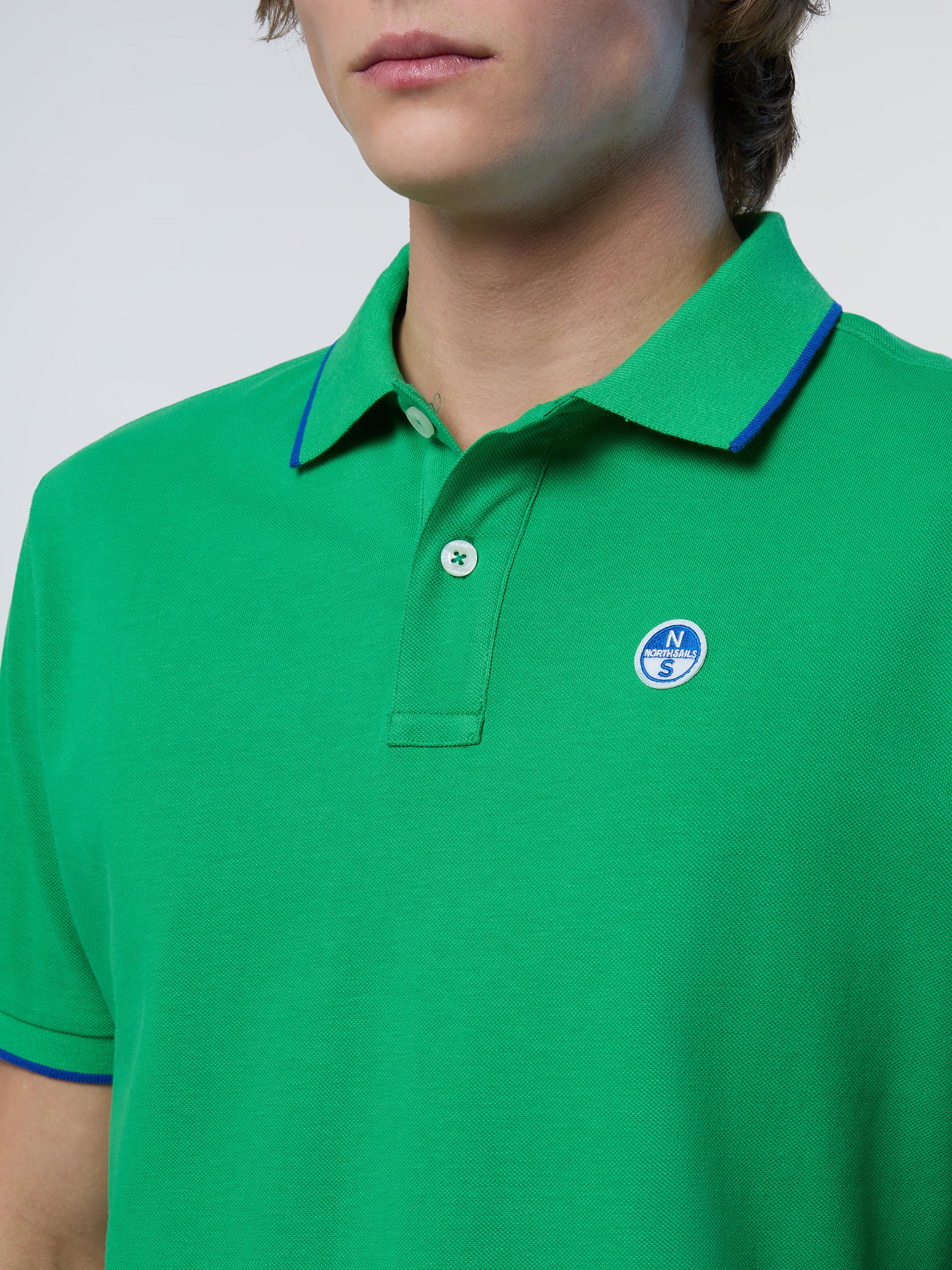 Polo shirt with logo collar - Image 34