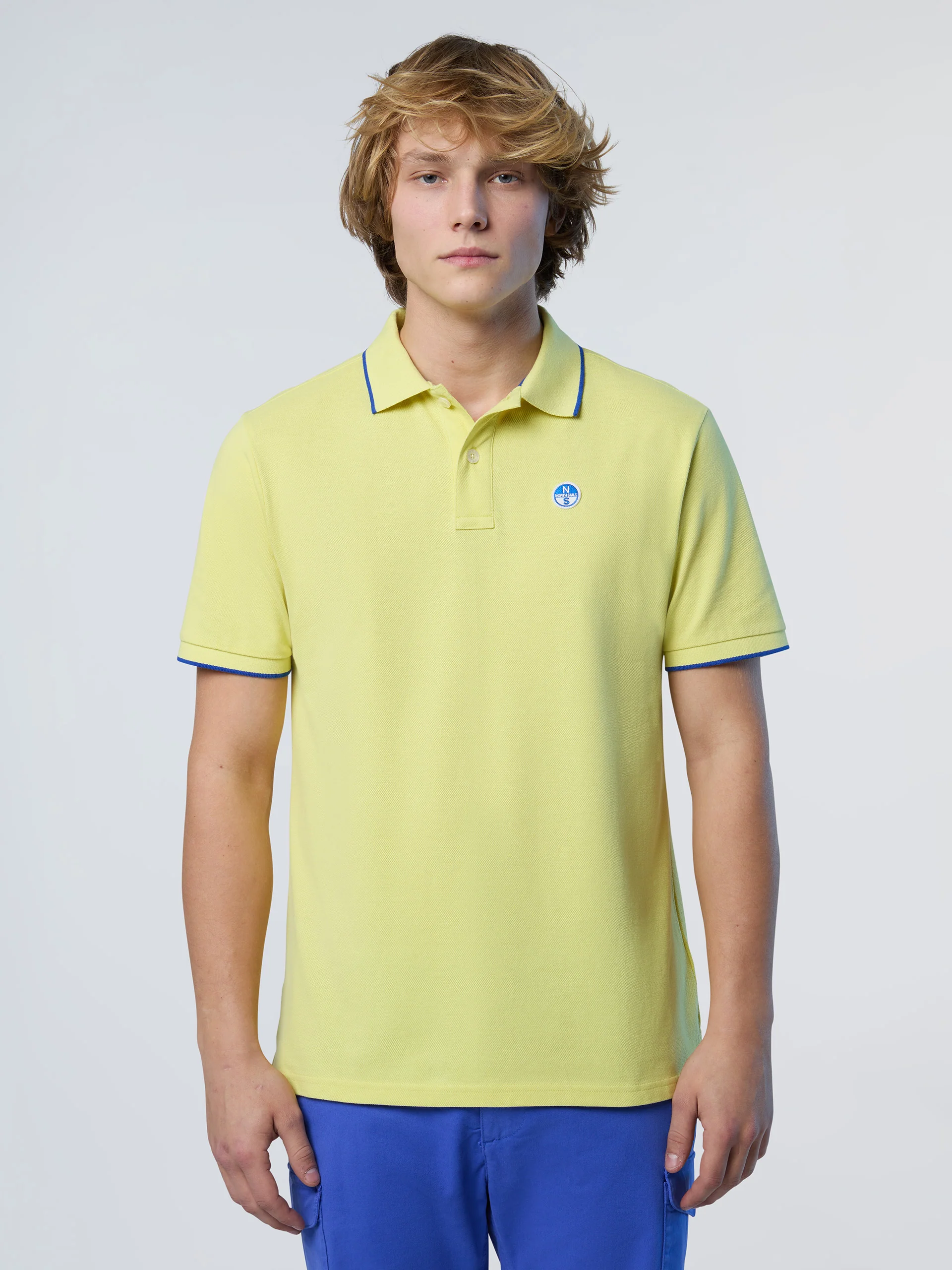 Polo shirt with logo collar - Image 36